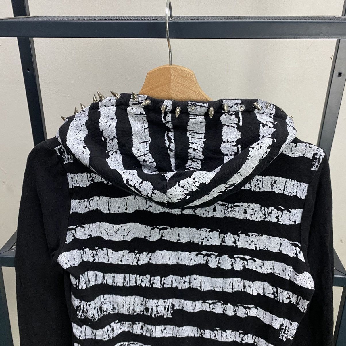 Beauty Beast Glad News Studded Japanese Brand Punk Bondage Hoodie Size S / US 4 / IT 40 - 10 Thumbnail