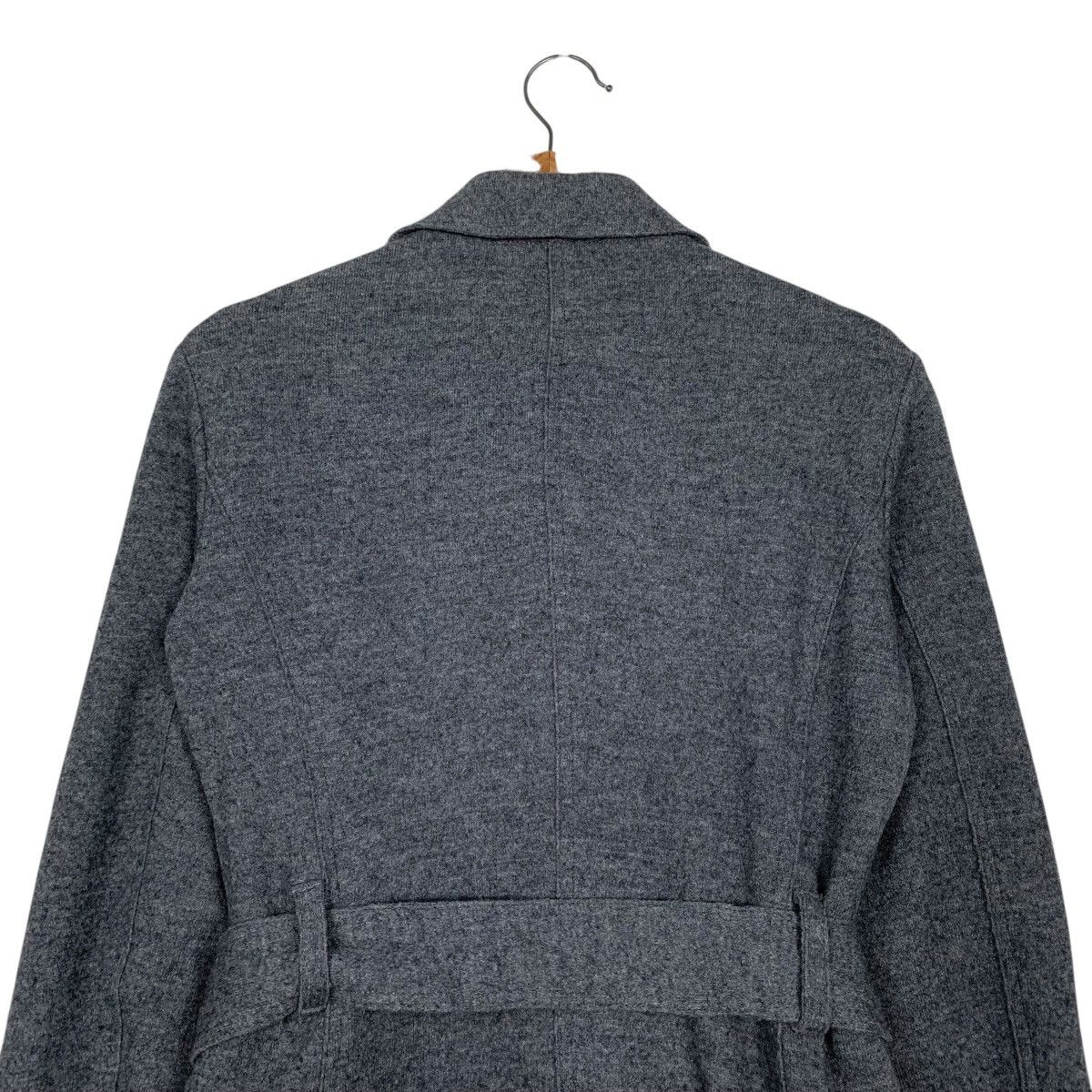 Japanese Brand Ships Double Breasted Wool Trenchcoat Size M / US 6-8 / IT 42-44 - 8 Thumbnail