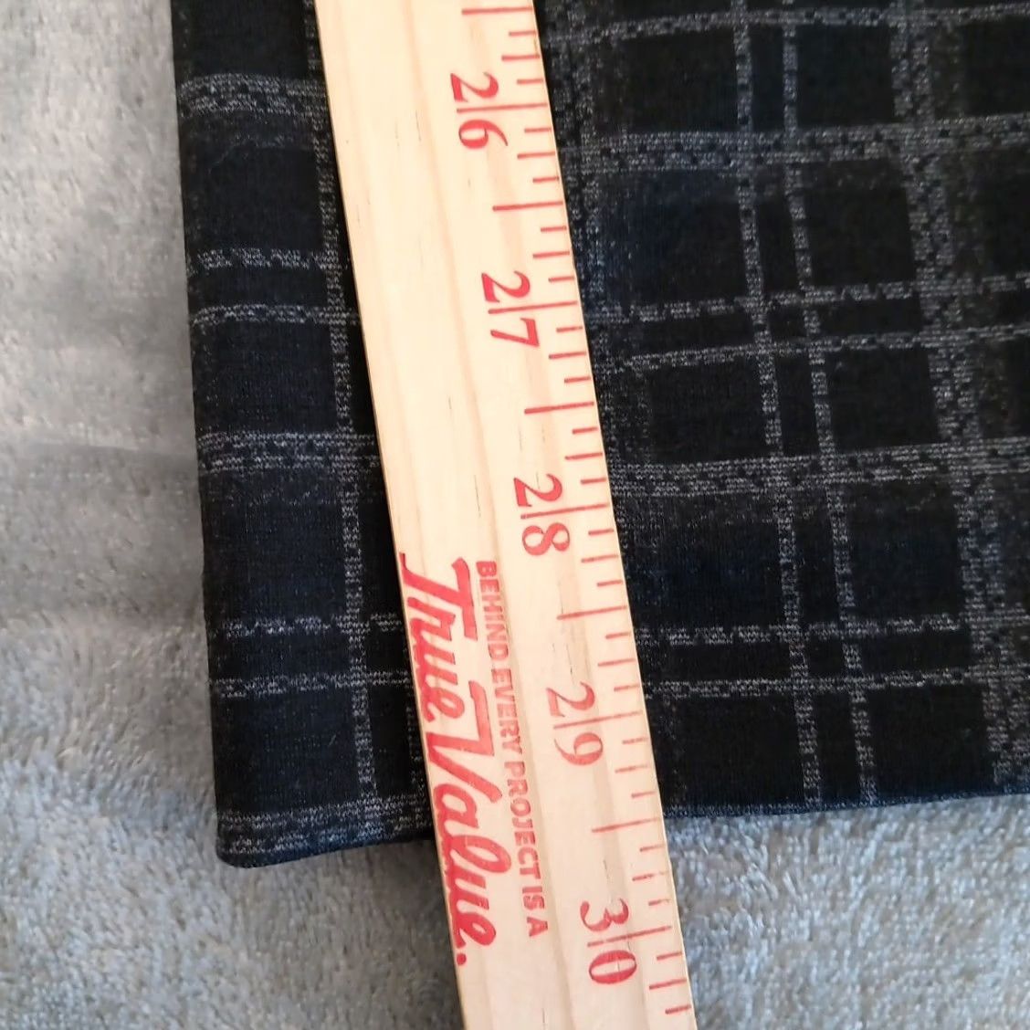 Vintage Zac & Rachel Pants Womens Small Gray Black Plaid Wide-Leg Pull On 30x29.5] Size 28" / US 6 / IT 42 - 4 Thumbnail