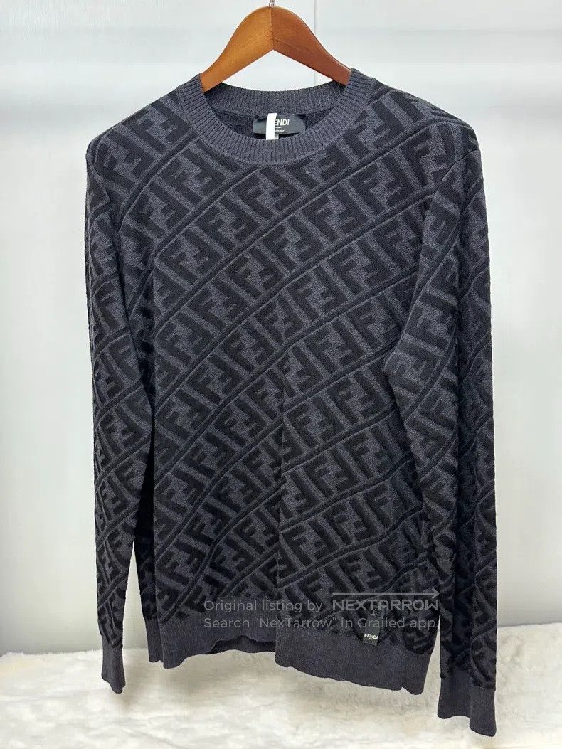 Fendi Fendi Sweater Size US L / EU 52-54 / 3 - 1 Thumbnail