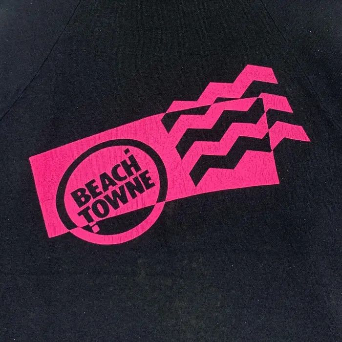 Jerzees Vintage 90’ BEACH TOWNE CALIFORNIA Sweatshirt Ocean Size M / US 6-8 / IT 42-44 - 4 Thumbnail