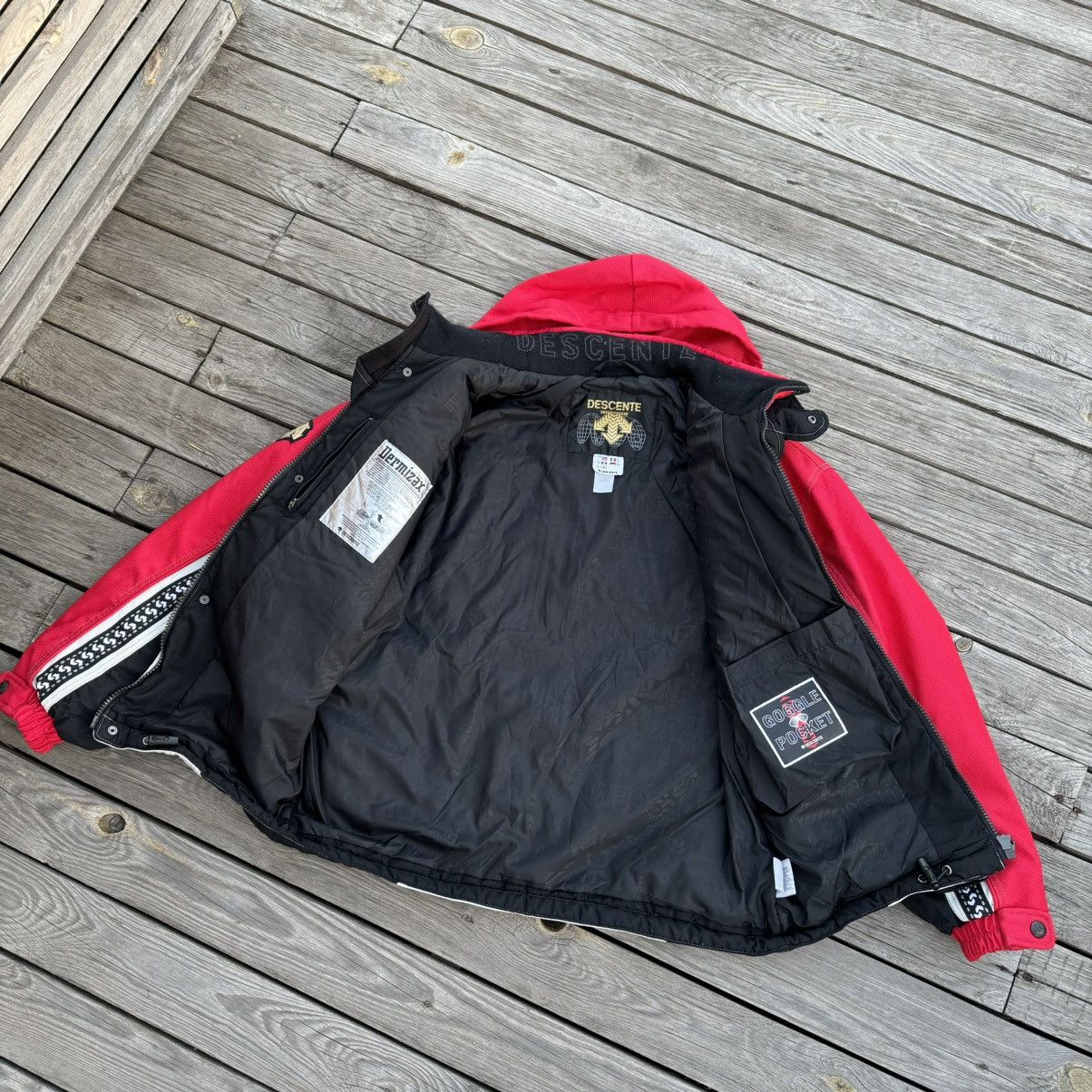 Descente × Vintage Vintage Descente FIX Ski Dermizax Heavy Duty Ski Jacket Size US L / EU 52-54 / 3 - 17 Thumbnail