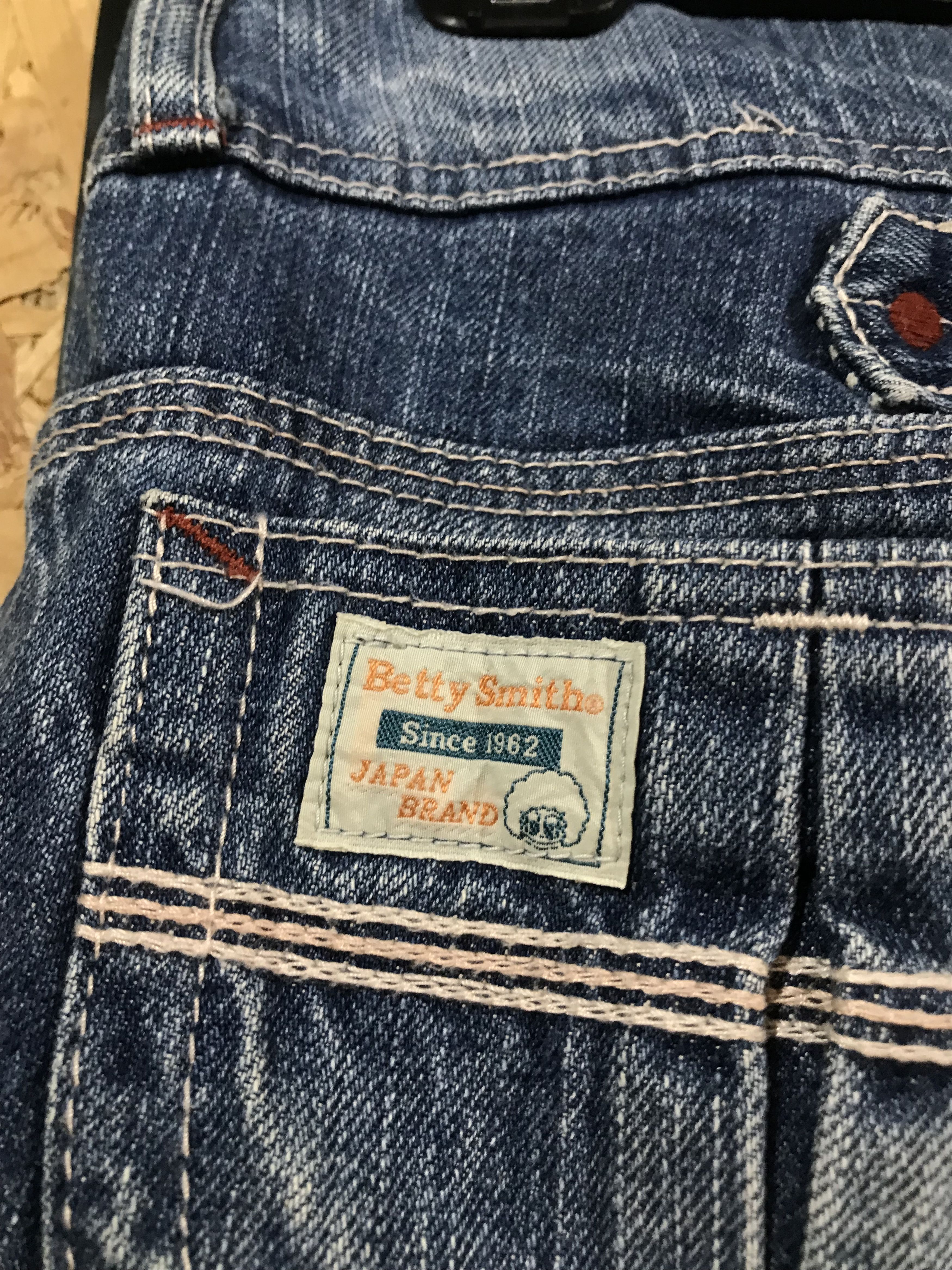 Japanese Brand BETTY SMITH JAPAN BRAND FLARE JEANS PANT Size US 31 - 7 Thumbnail