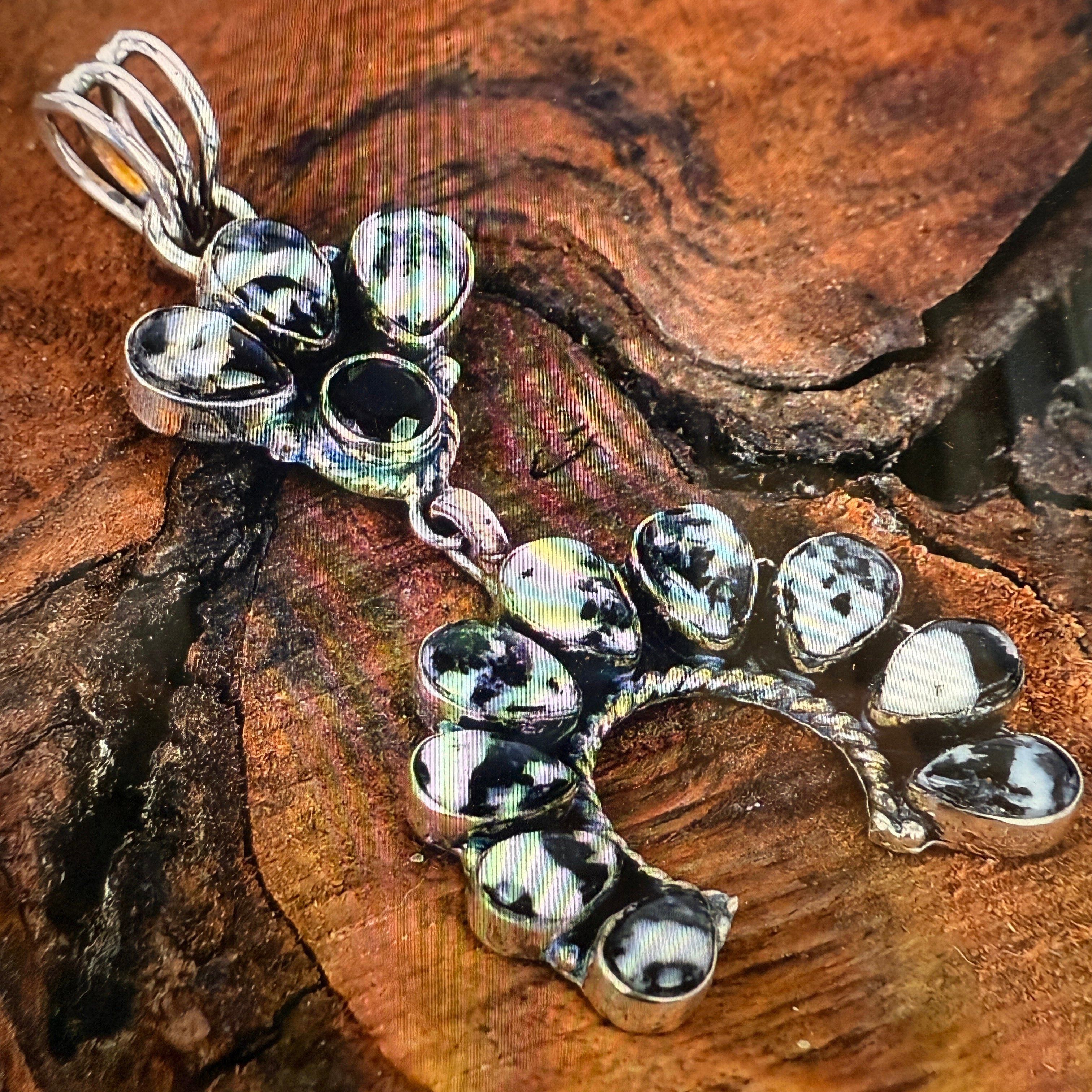 Other White Buffalo Turquoise Navajo Pendant In Sterling Silver Size ONE SIZE - 1 Thumbnail
