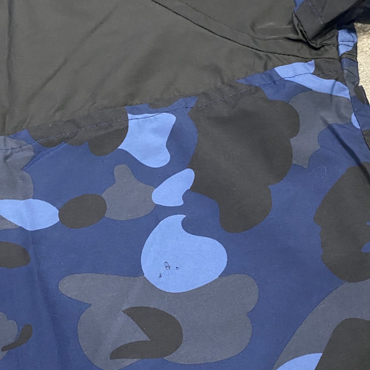 Bape Bapesta Blue Camo Cycle Jacket Size US XXL / EU 58 / 5 - 8 Thumbnail