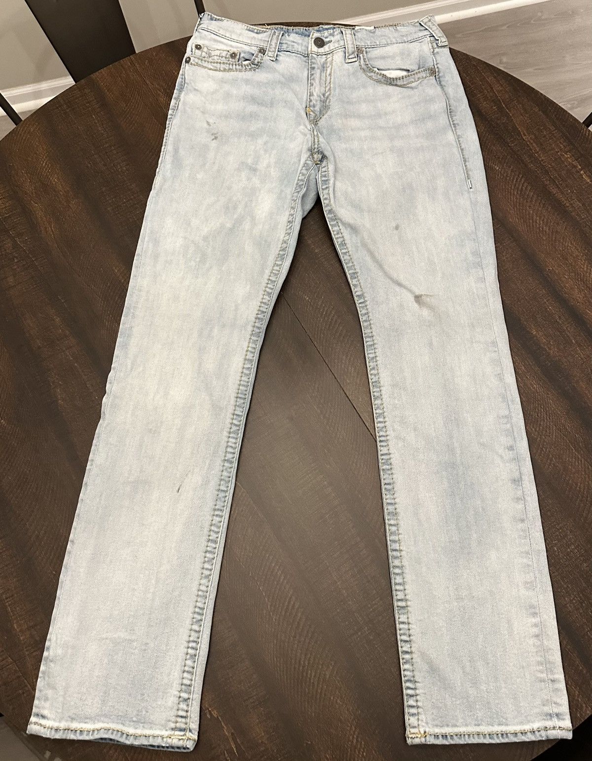 True Religion True Religion Ricky Relaxed Straight Men’s 34x33-Spots- Size US 34 / EU 50 - 3 Thumbnail
