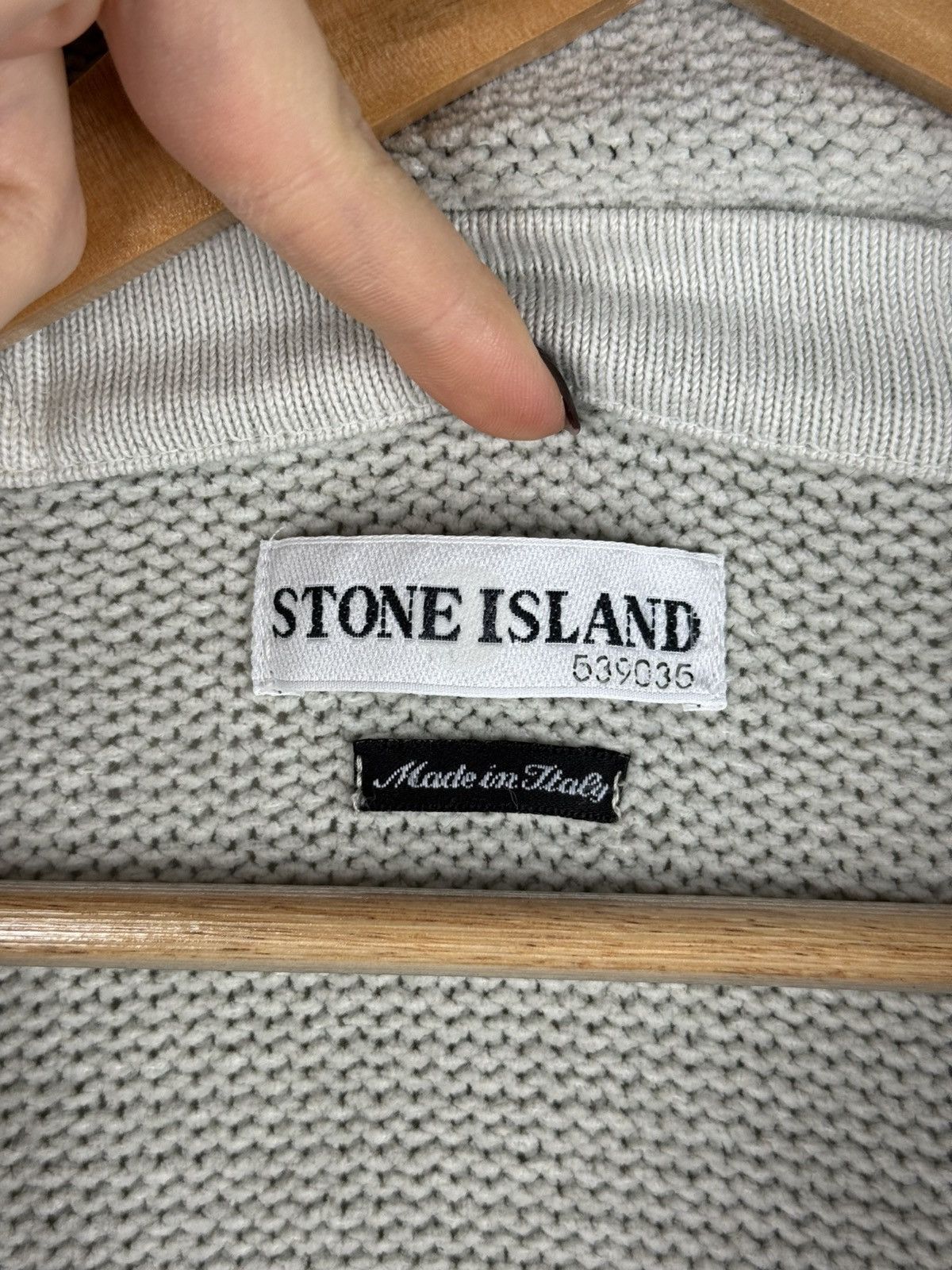 Stone Island Stone Island Vintage Men’s Knitted 1/3 Zip Sweater Pullover Size US XL / EU 56 / 4 - 9 Thumbnail