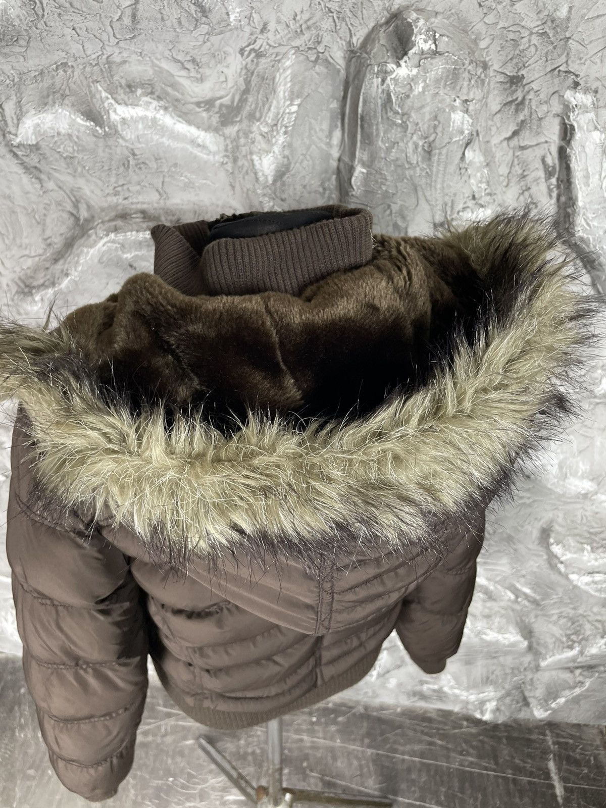 If Six Was Nine × Japanese Brand × Le Grande Bleu (L.G.B.) 2000s Y2K Fur Cropped Zip Jacket Japanese LGB Hysteric Style Size US S / EU 44-46 / 1 - 13 Thumbnail