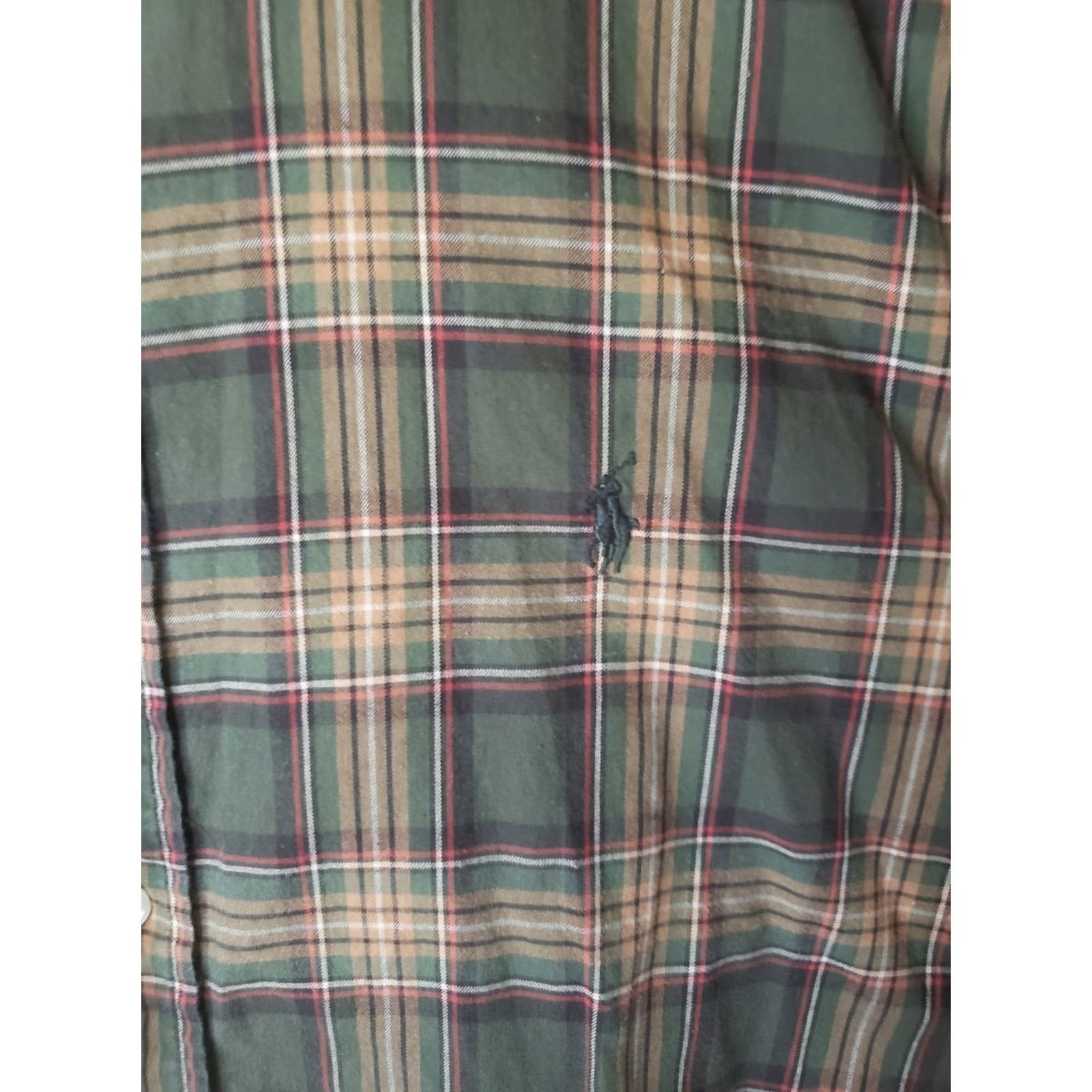 Polo Ralph Lauren Ralph Lauren Men's Button-down Shirt XXL Plaid Long Sleeve Green Multicolor Classic Fit 2XL Polo Shirt Mens Button-Down Casual Business Size US XXL / EU 58 / 5 - 4 Thumbnail