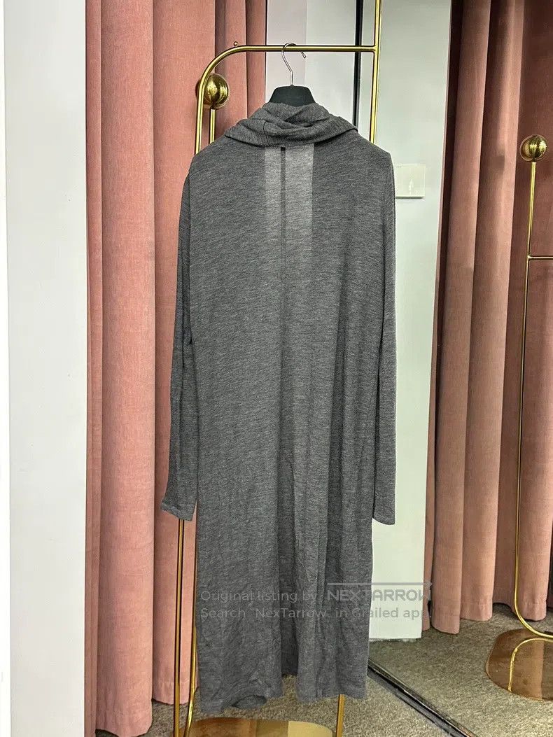 The Row The row Grey Long Cashmere Cardigan Jacket Size M / US 6-8 / IT 42-44 - 3 Thumbnail