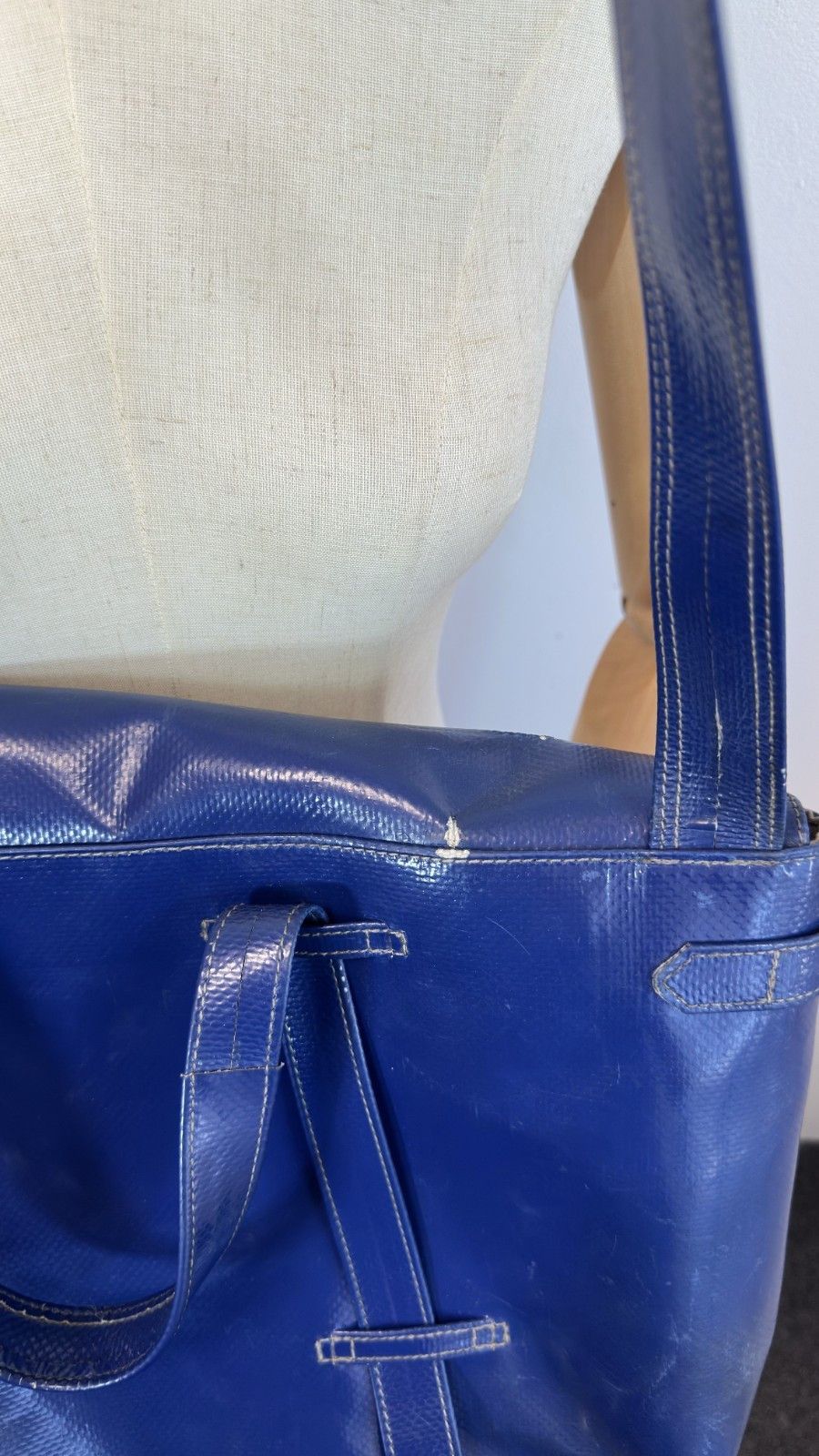 Freitag RARE Freitag R511 Carolus Blue Reference Line Shoulder Bag Size ONE SIZE - 11 Thumbnail