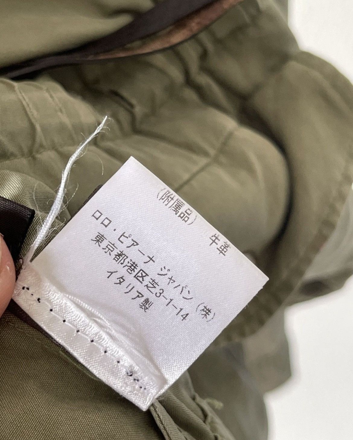Loro Piana Loro Piana Jacket Green Army Size S / US 4 / IT 40 - 21 Thumbnail