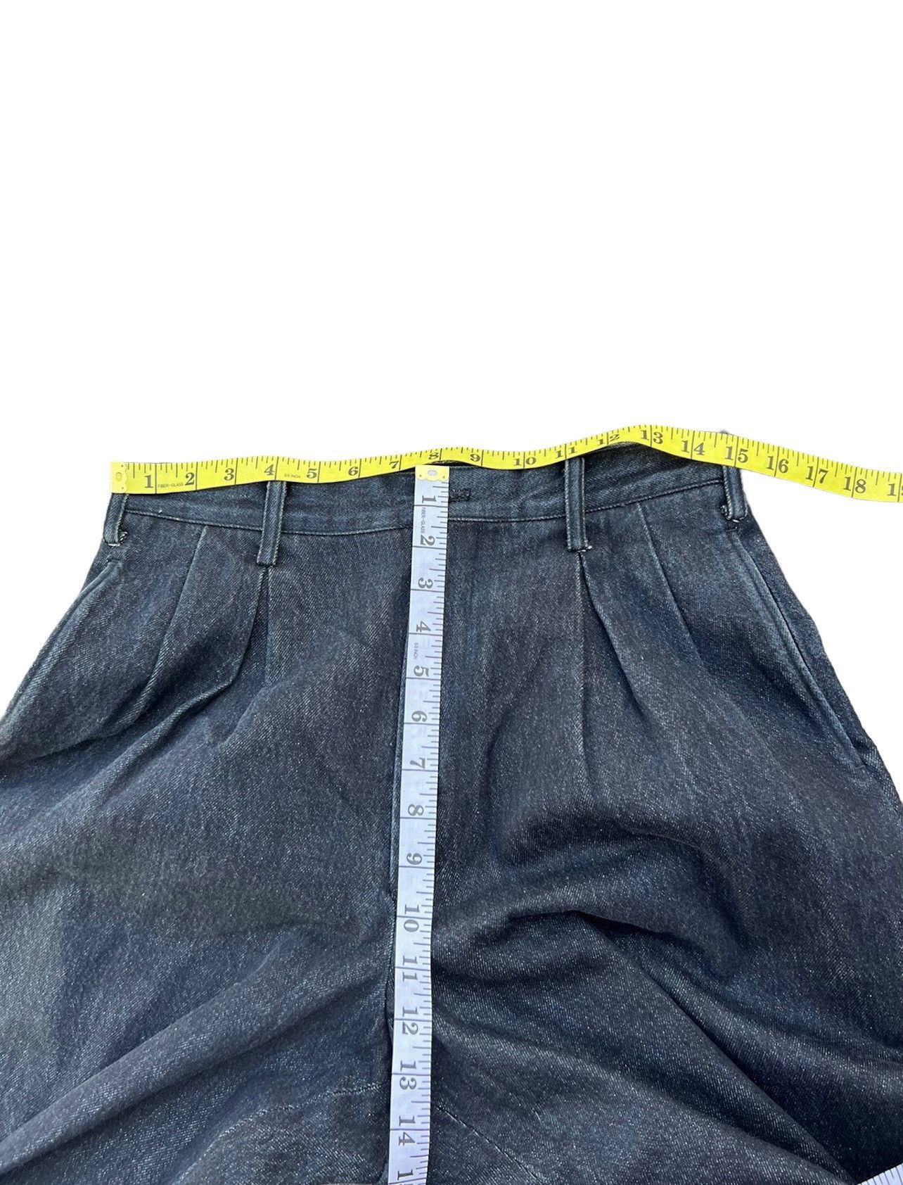 Yohji Yamamoto Vintage Yohji Yamamoto L.Q. Y's for Men Baggy Denim Trouser Size US 30 / EU 46 - 3 Thumbnail
