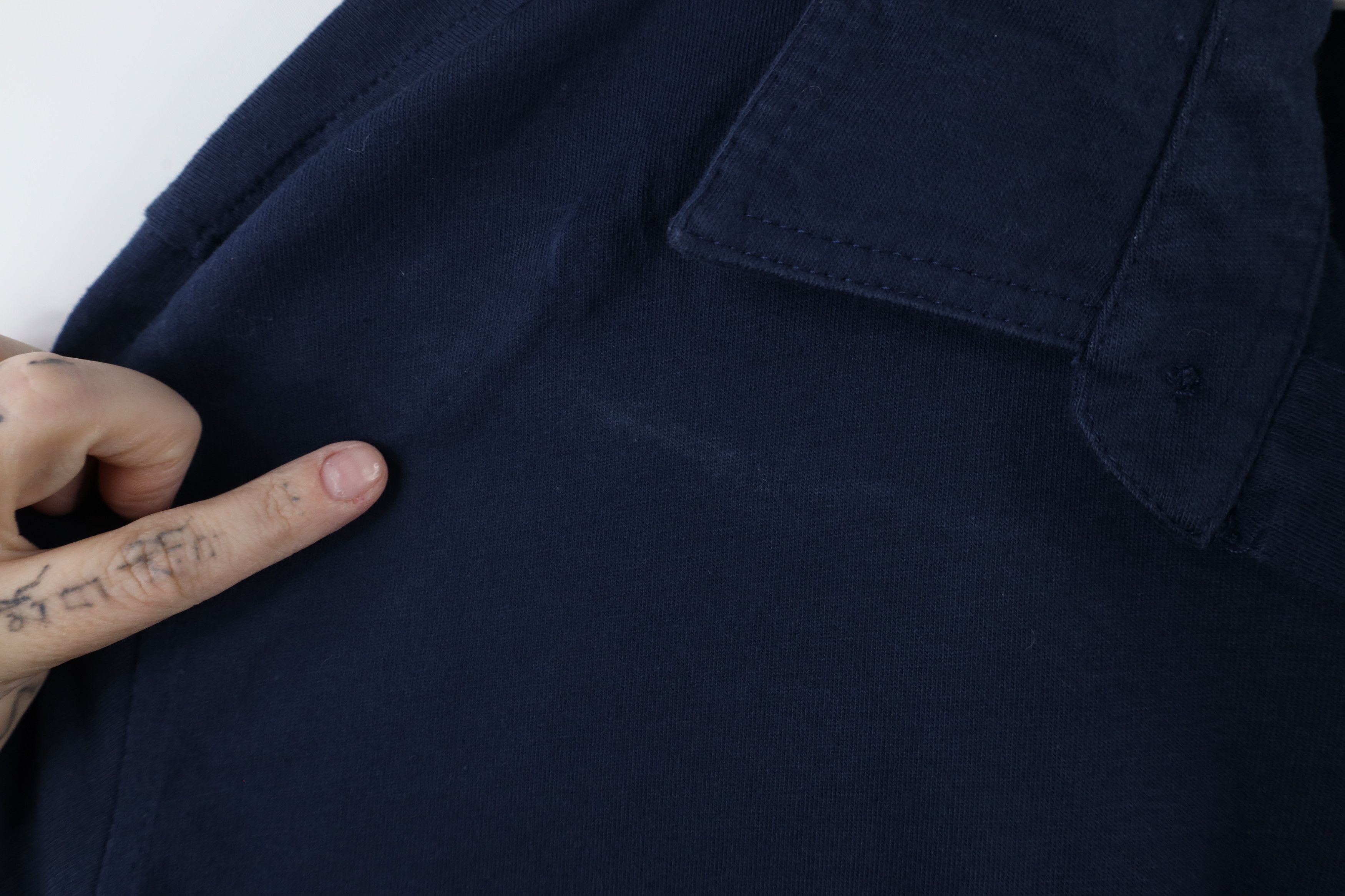 Vintage Vintage 90s Streetwear Pocket Collared Pullover Polo Shirt Size US XL / EU 56 / 4 - 5 Thumbnail