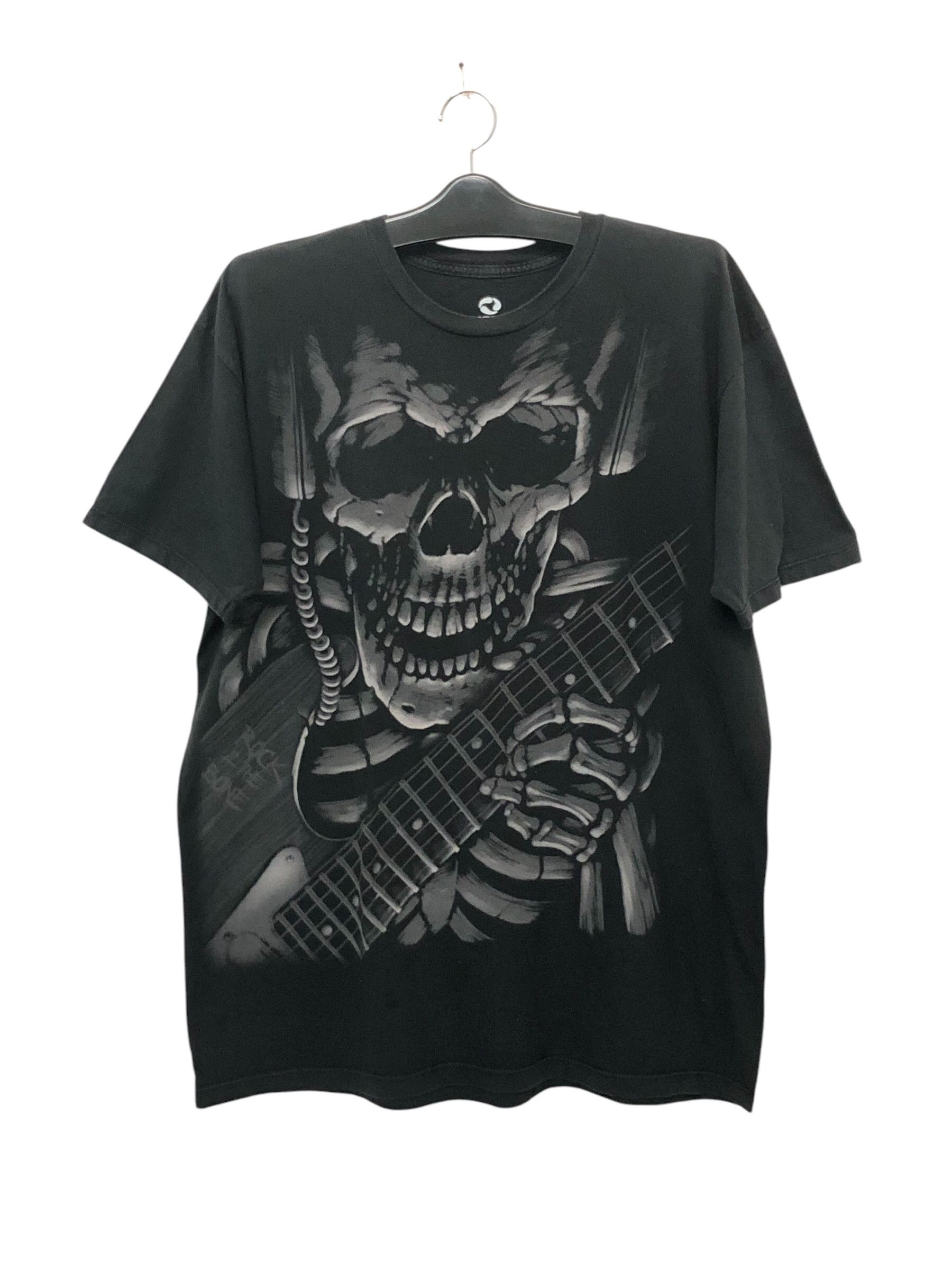 Band Tees × Liquid Blue × Vintage Vintage y2k Liquid Blue Rock 2 The Bone Tee Size US XL / EU 56 / 4 - 1 Thumbnail