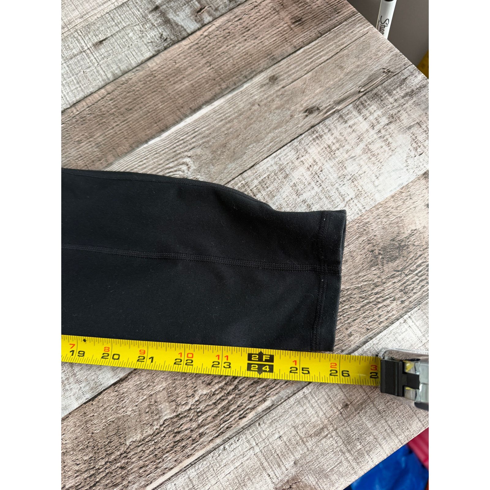 Fabletics Powerhold by Fabletics Black Leggings No Size Tag Size 36" / US 14 / IT 50 - 6 Thumbnail