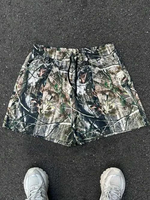 Jean Camo Forrest Y2K Drip shorts Size US 30 / EU 46 - 1 Thumbnail