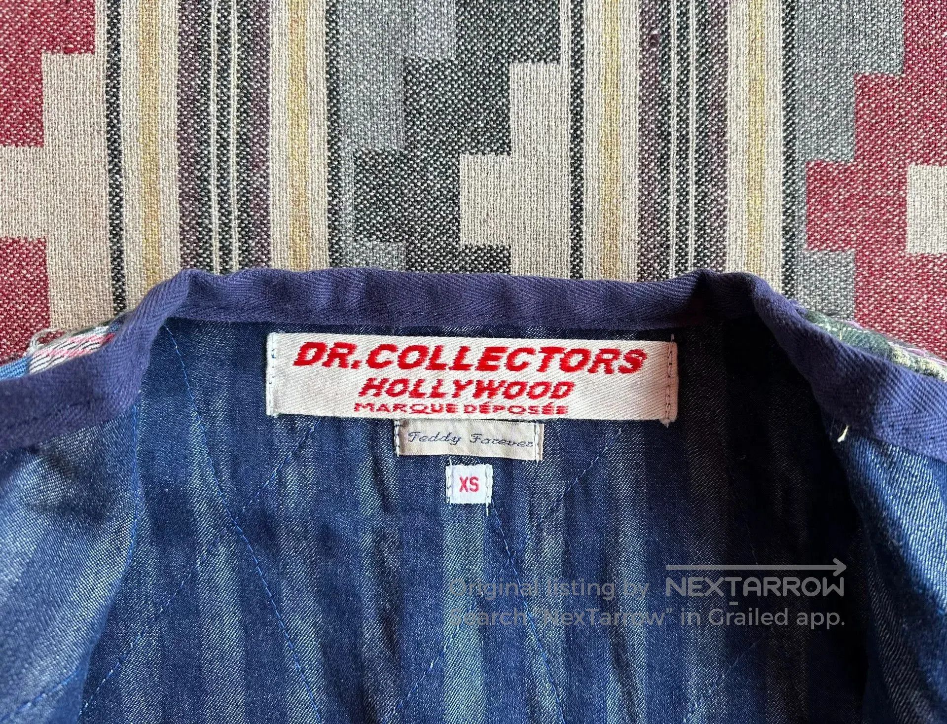 Dr. Collectors Dr.Collectors N52 Quilted Patchwork Jacket. Size US XS / EU 42 / 0 - 4 Thumbnail