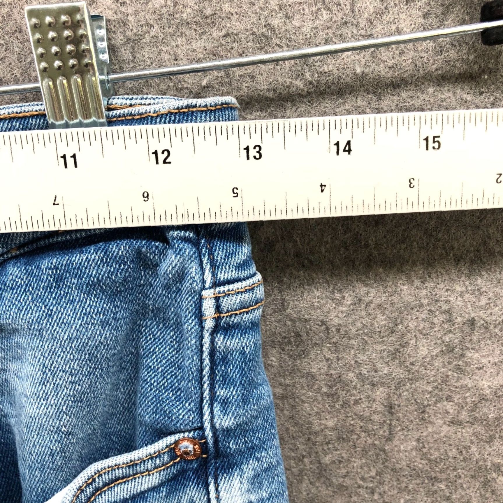 Zara Zara Jeans Womens 4 Blue Light Wash High Rise Skinny Stretch Denim 5-Pocket Inseam 26in Size 27" / US 4 / IT 40 - 6 Thumbnail