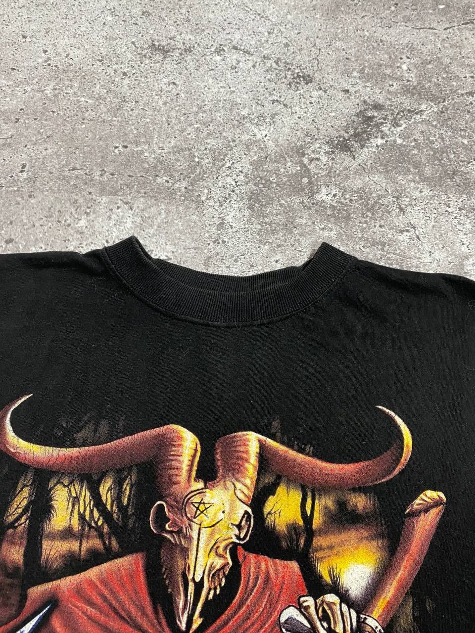 Band Tees 90s Metalicca Vintage Rock Band Croped T Shirt Size US M / EU 48-50 / 2 - 2 Thumbnail