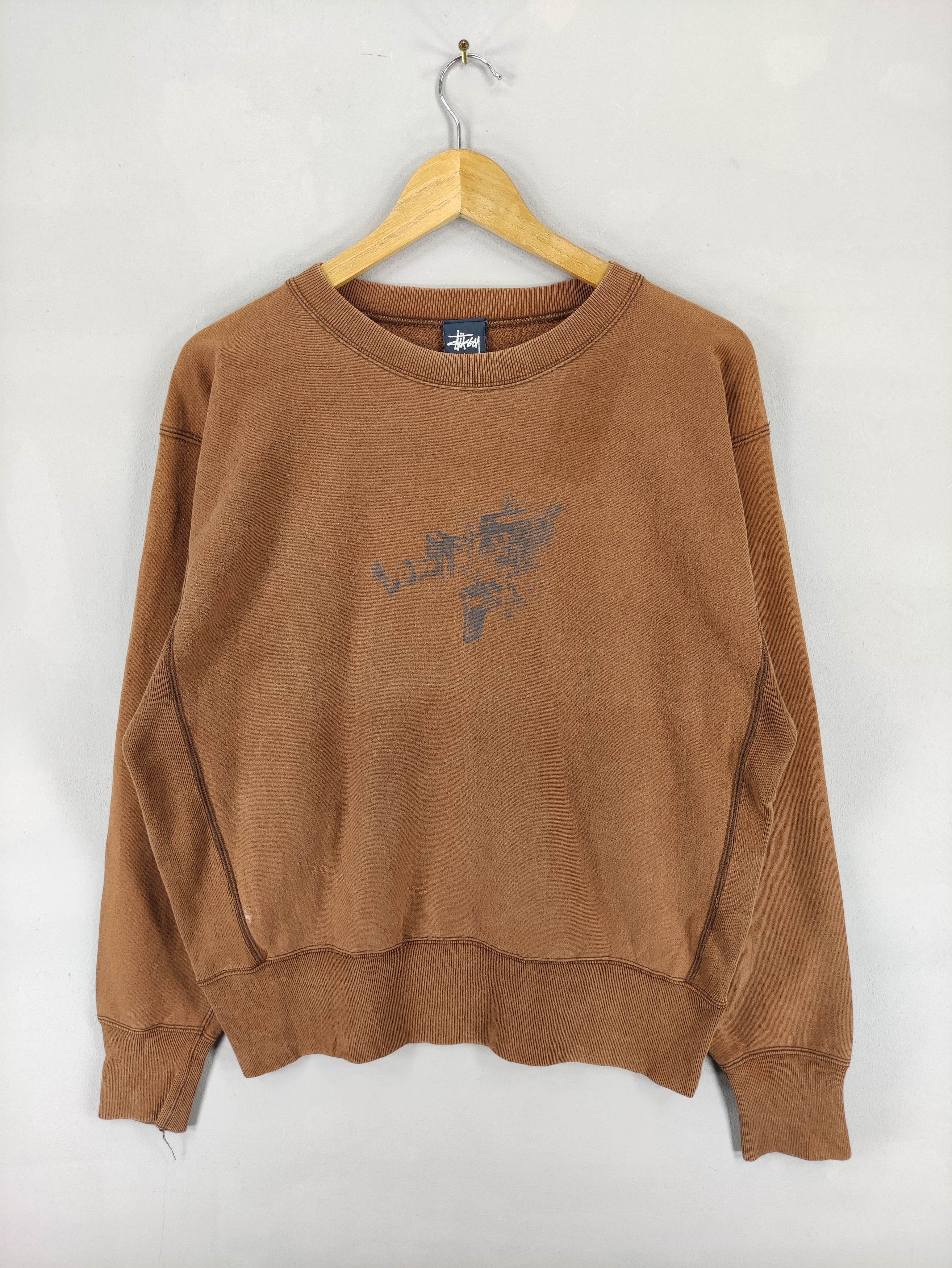 Stussy Vintage Stussy Sweatshirt Hype Colour Jumper Size US L / EU 52-54 / 3 - 1 Thumbnail