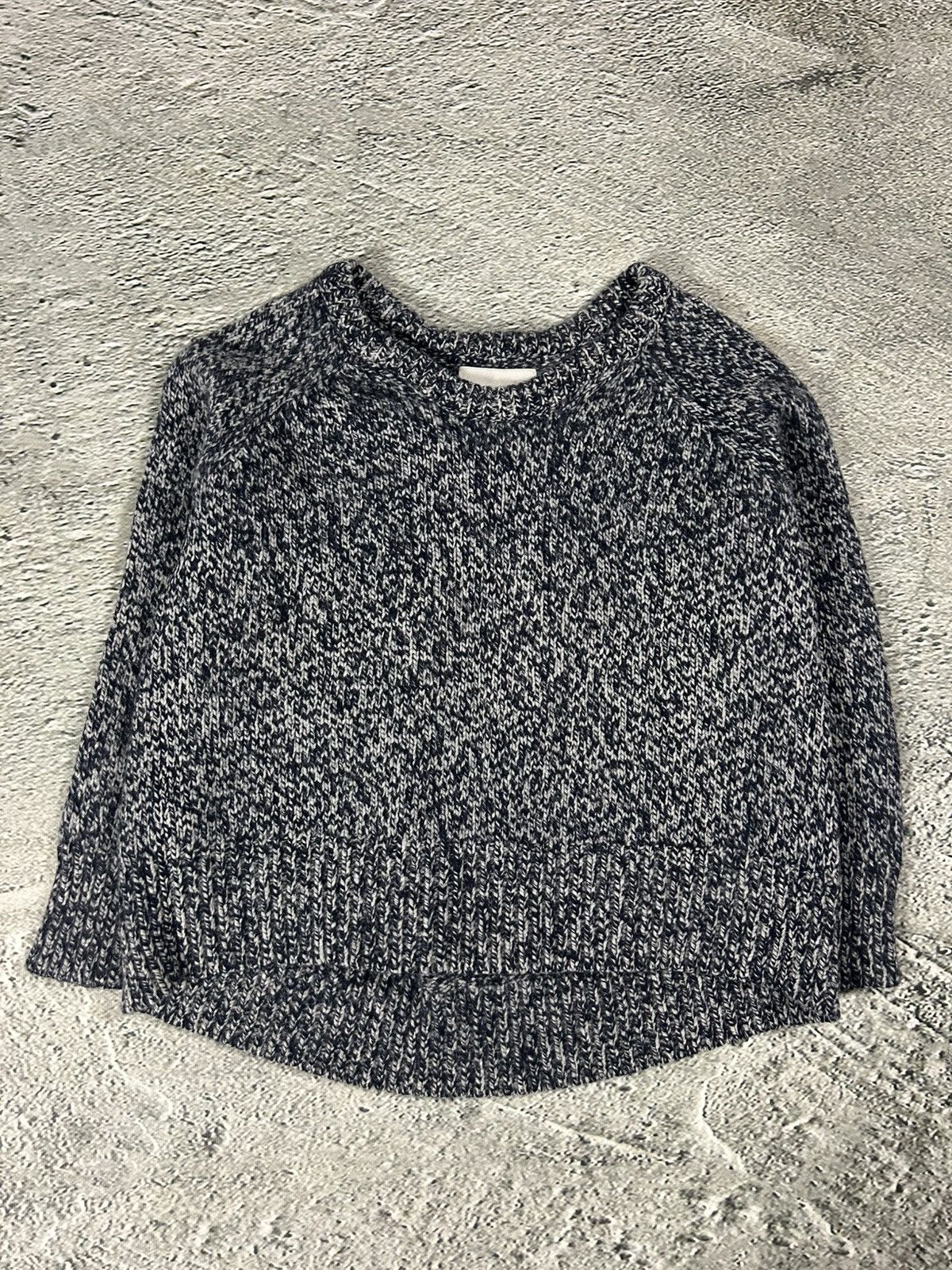 Acne Studios Acne sweater Ruth Twister Paw11 black grey knit Size XS / US 0-2 / IT 36-38 - 1 Thumbnail