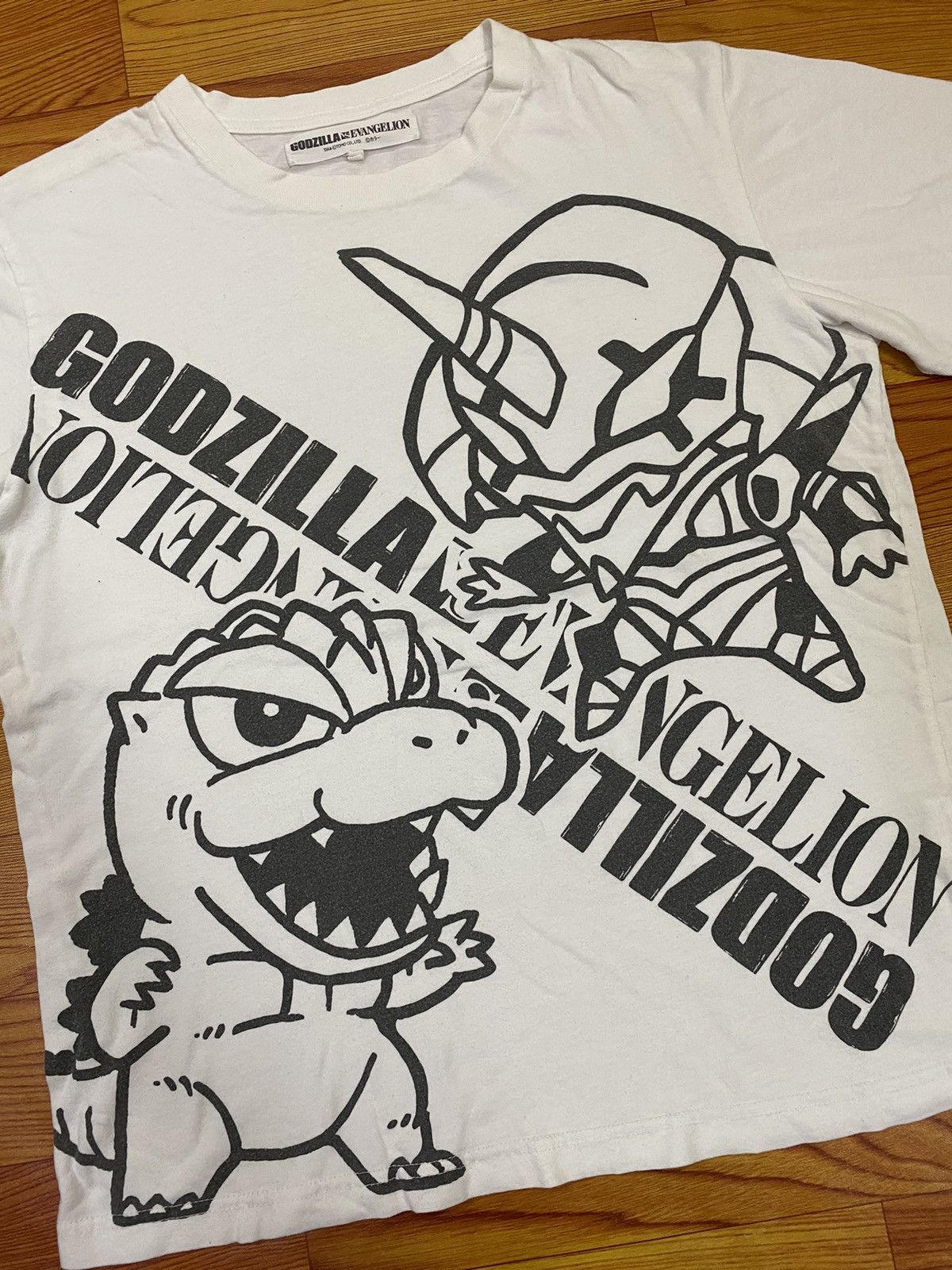 Anime × Japanese Brand Rare!! Godzilla x Evangelion Tee Size US S / EU 44-46 / 1 - 2 Thumbnail