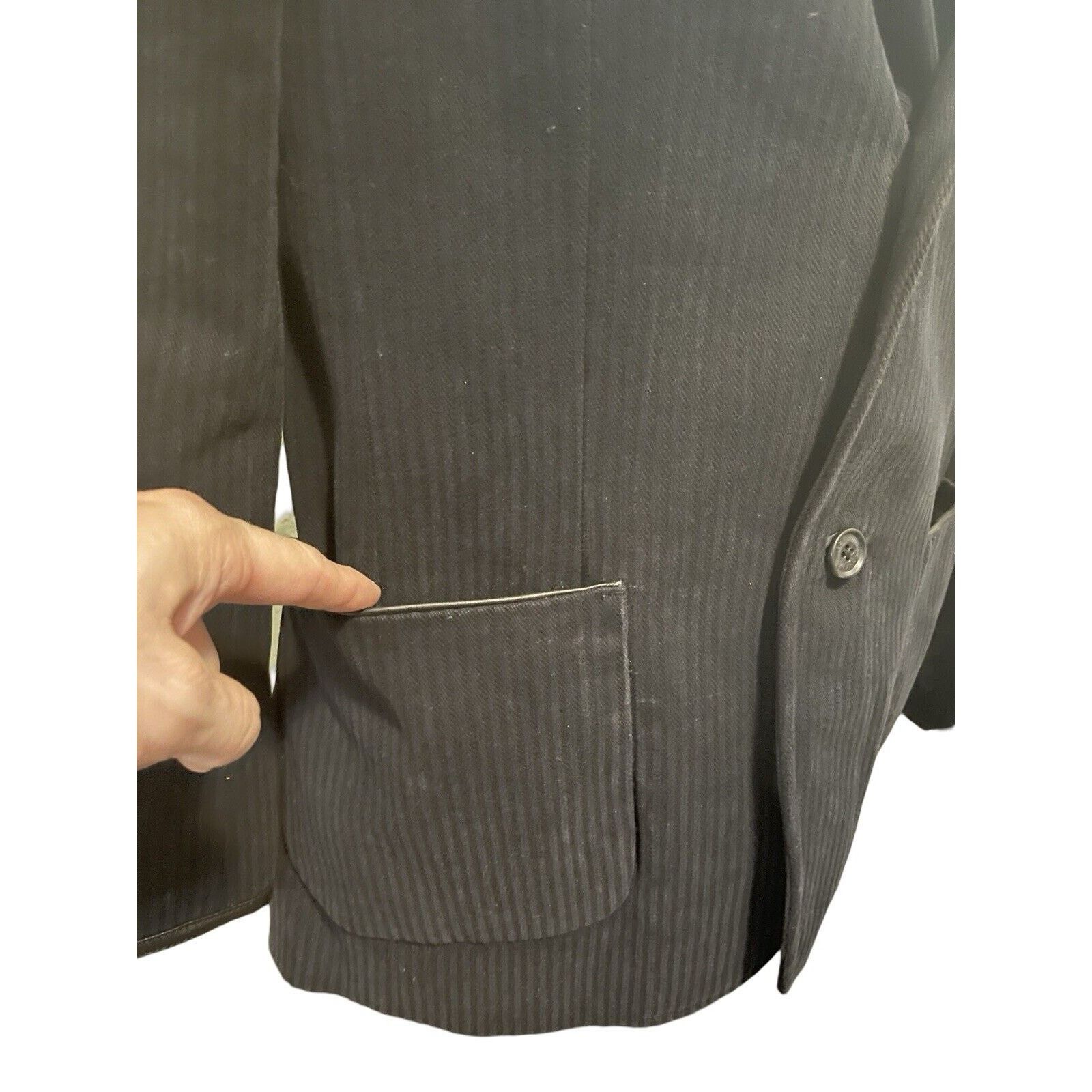 Armani Exchange Armani Exchange Men’s Pinstripe Suit - Size 32 REG Size 38S - 4 Thumbnail