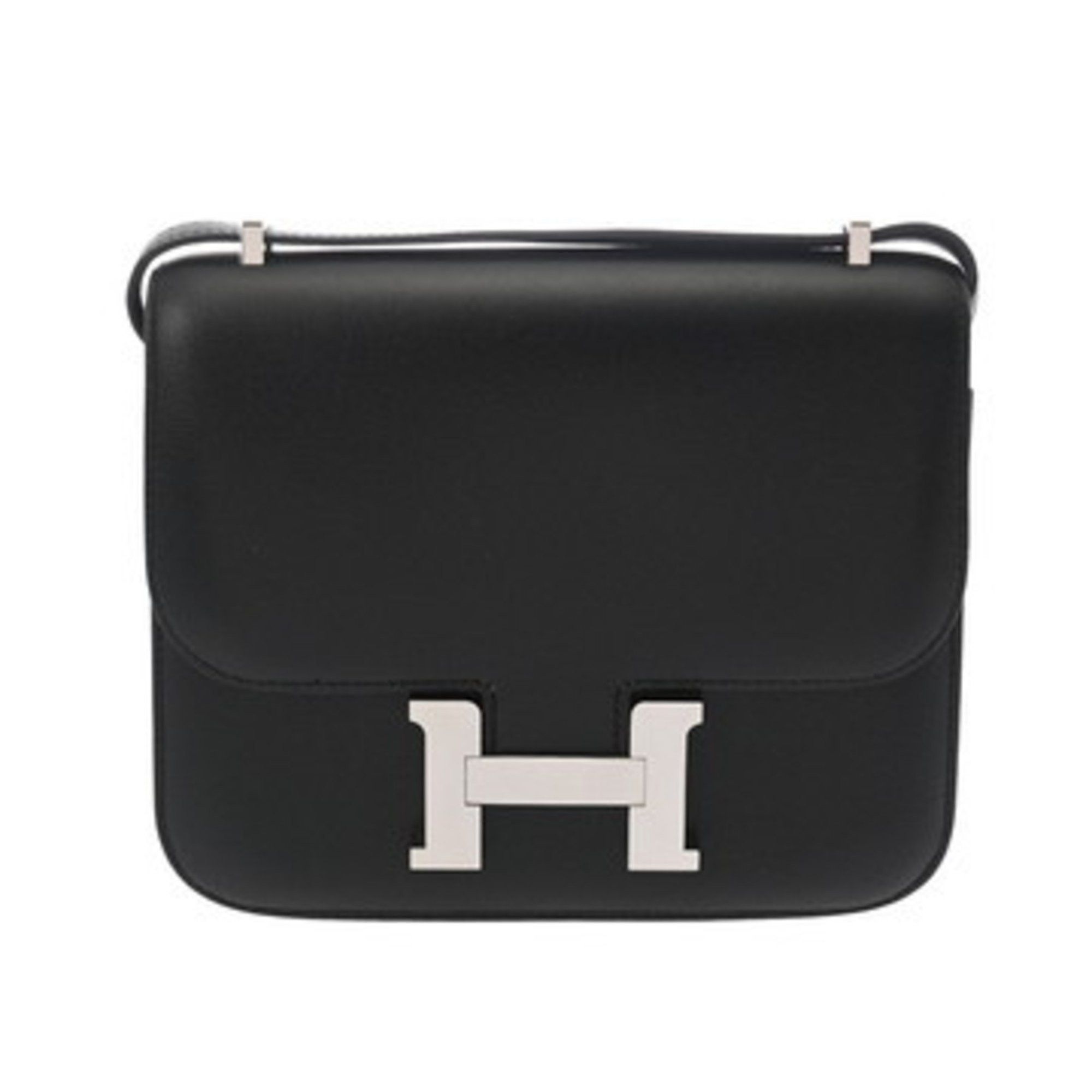 Hermes Constance 3 Mini 18 Black Y Stamp (Around 2020) Women's Box Calf Shoulder Bag