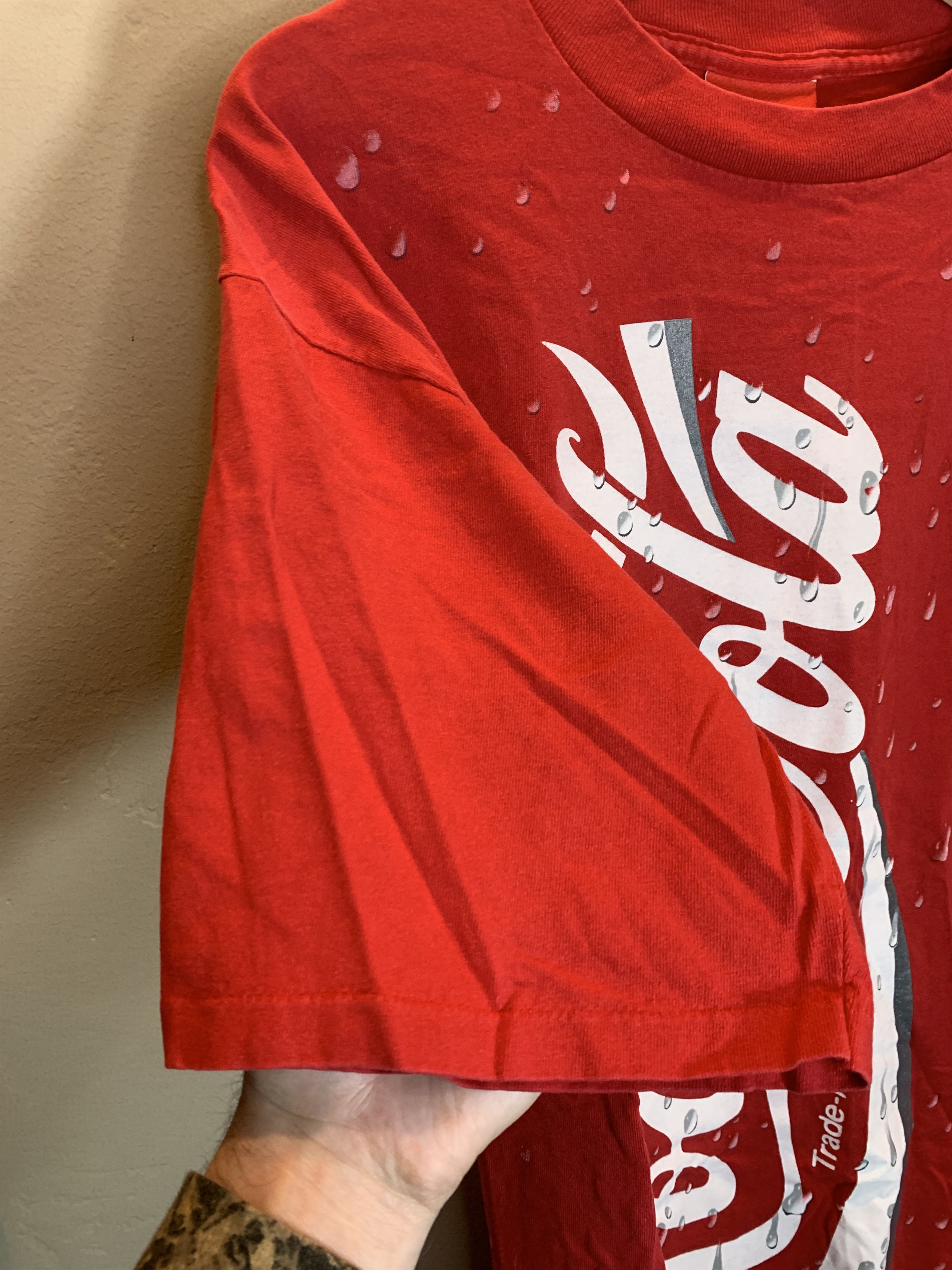Coca Cola *RARE* Vintage 1994 Coca-Cola Coke Soda AOP T-Shirt Size US XL / EU 56 / 4 - 5 Thumbnail