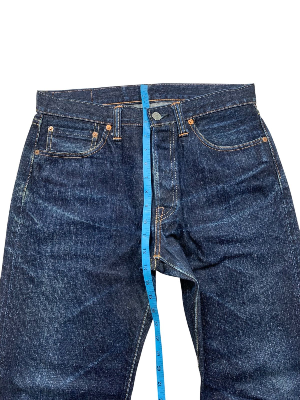 Real Japan Blues Real japan blue selvedge denim Size US 31 - 5 Thumbnail