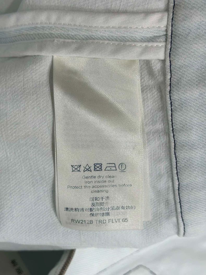 Louis Vuitton Louis Vuitton Denim Jacket with Stripes -2505 Size M / US 6-8 / IT 42-44 - 8 Thumbnail