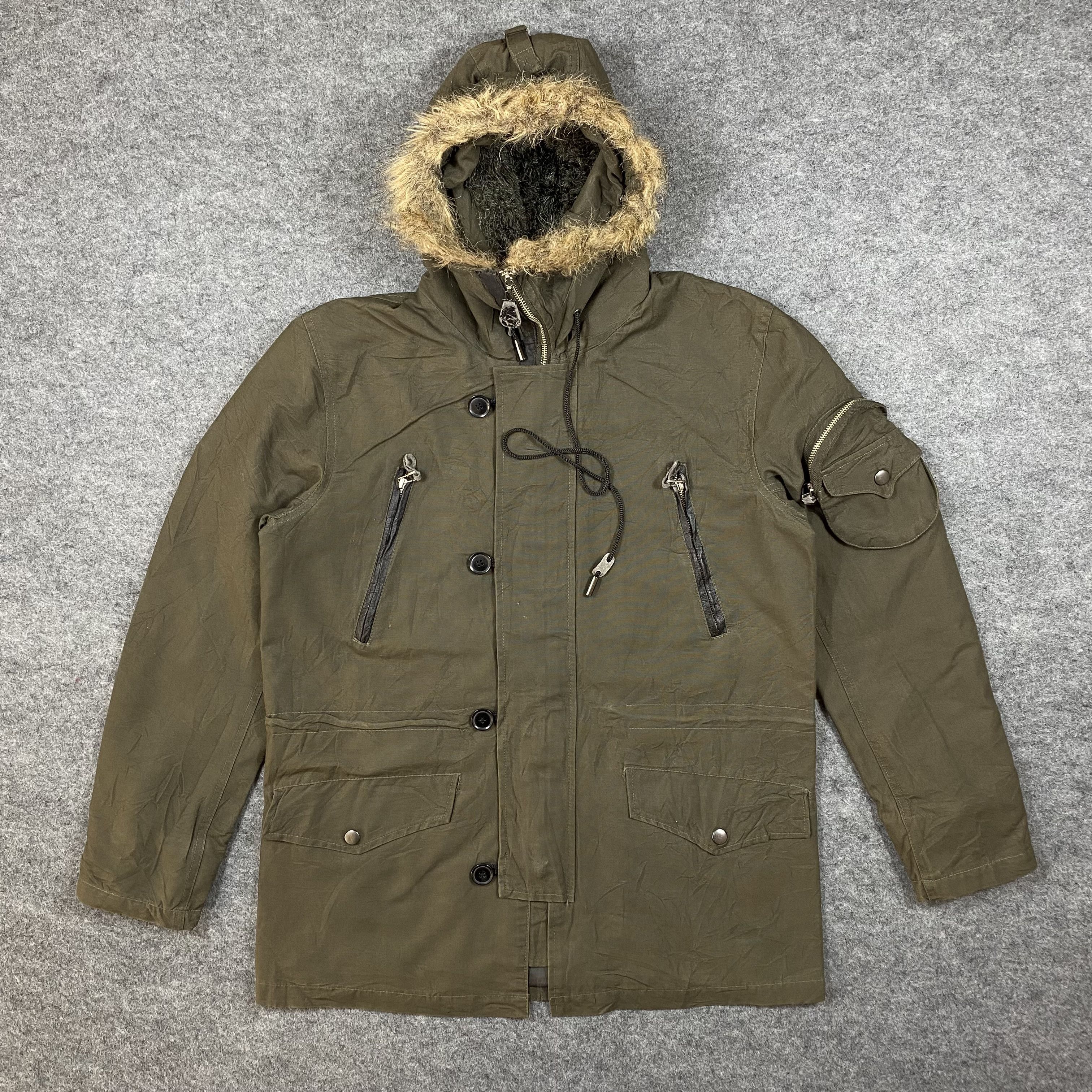 Denime VINTAGE Denime Japan Military N-3B Flight Jacket Parka-J659 Size US M / EU 48-50 / 2 - 1 Thumbnail