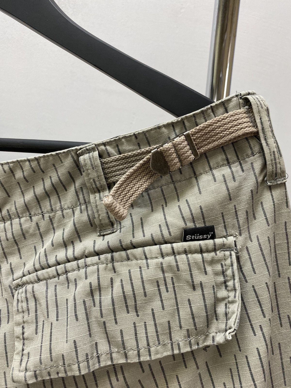 Hypebeast × Stussy VINTAGE STUSSY SHORT PANTS CARGO Size US 34 / EU 50 - 14 Thumbnail