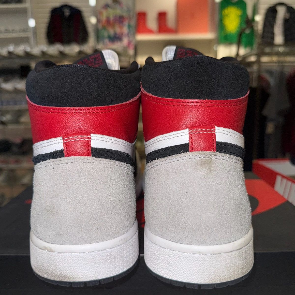 Jordan Brand × Nike Size 14 - Jordan 1 Retro High OG Smoke Grey 555088-126 Size US 14 / EU 47 - 3 Thumbnail