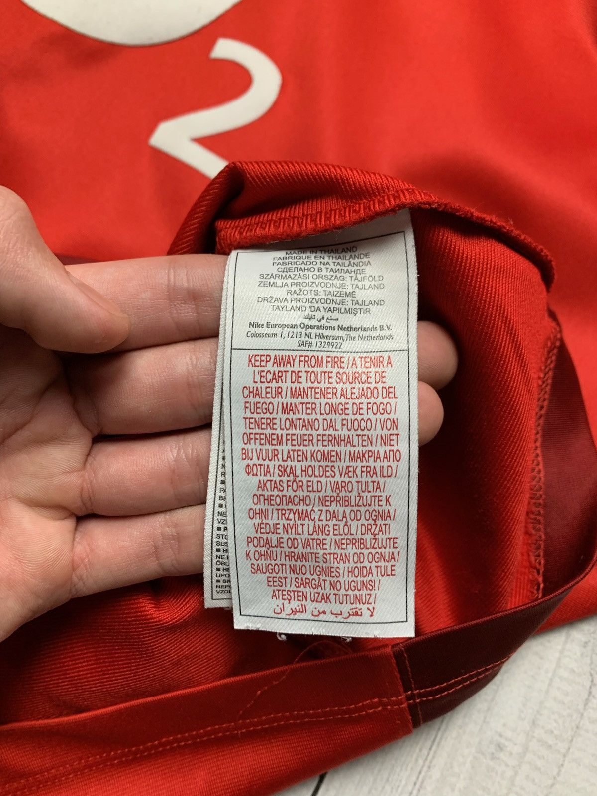 Nike × Vintage Vintage Nike England rugby jersey size XL red Size US XL / EU 56 / 4 - 4 Thumbnail