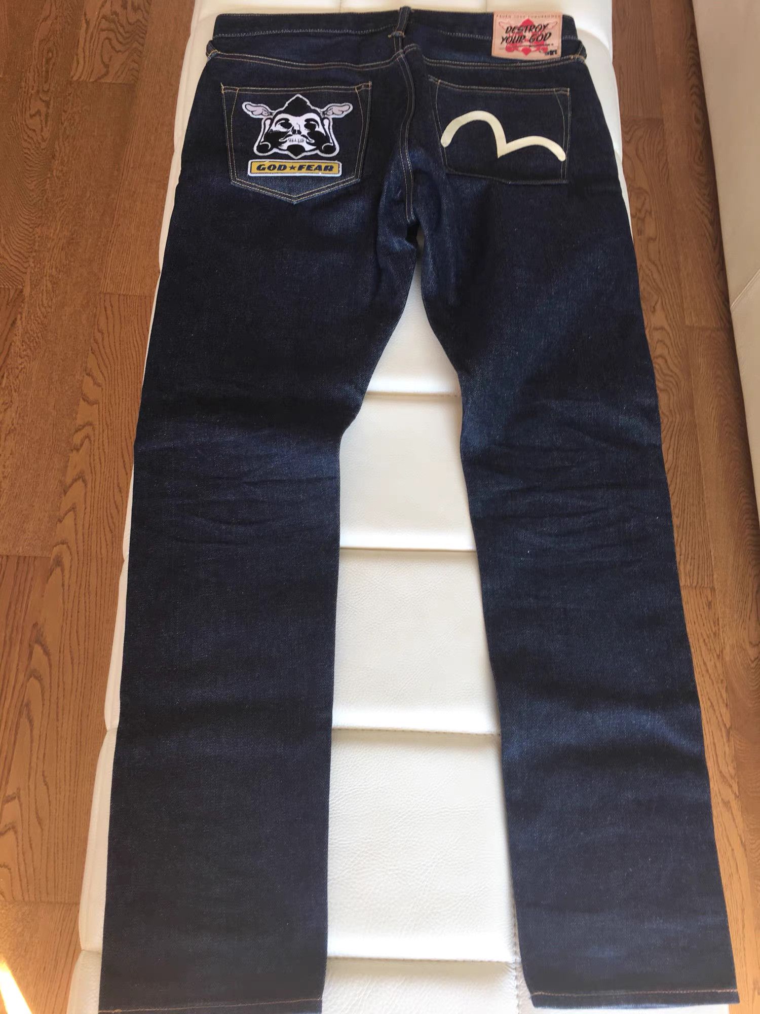 Evisu EVISU Limited Edition Jeans K17 Size US 33 - 1 Thumbnail