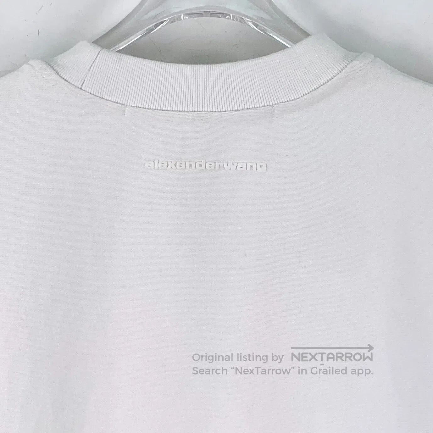 Alexander Wang Alexander Wang White cow leather print cotton round neck s Size US S / EU 44-46 / 1 - 5 Thumbnail