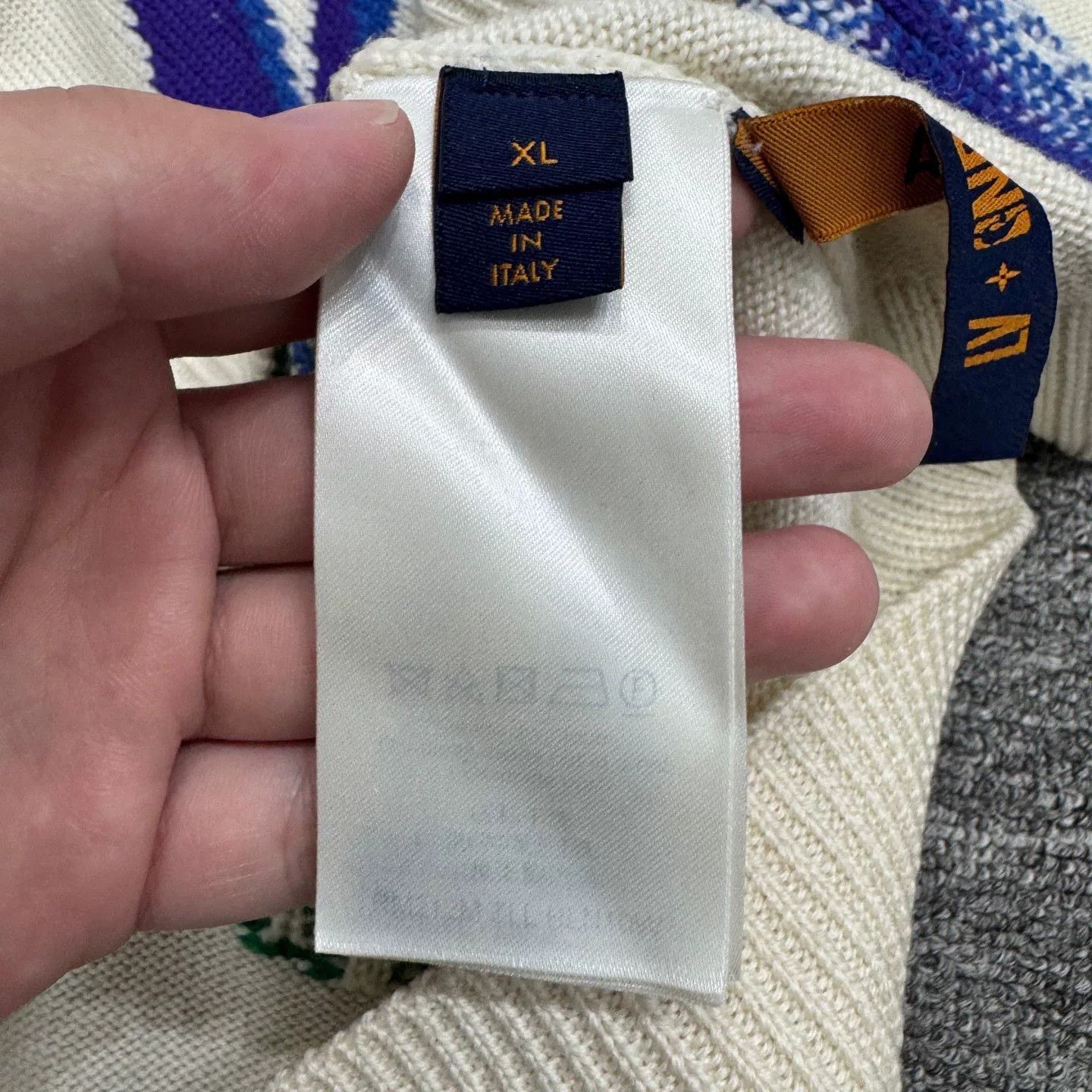 Louis Vuitton louis vuitton nba patterned knit sweater. Size US XL / EU 56 / 4 - 4 Thumbnail