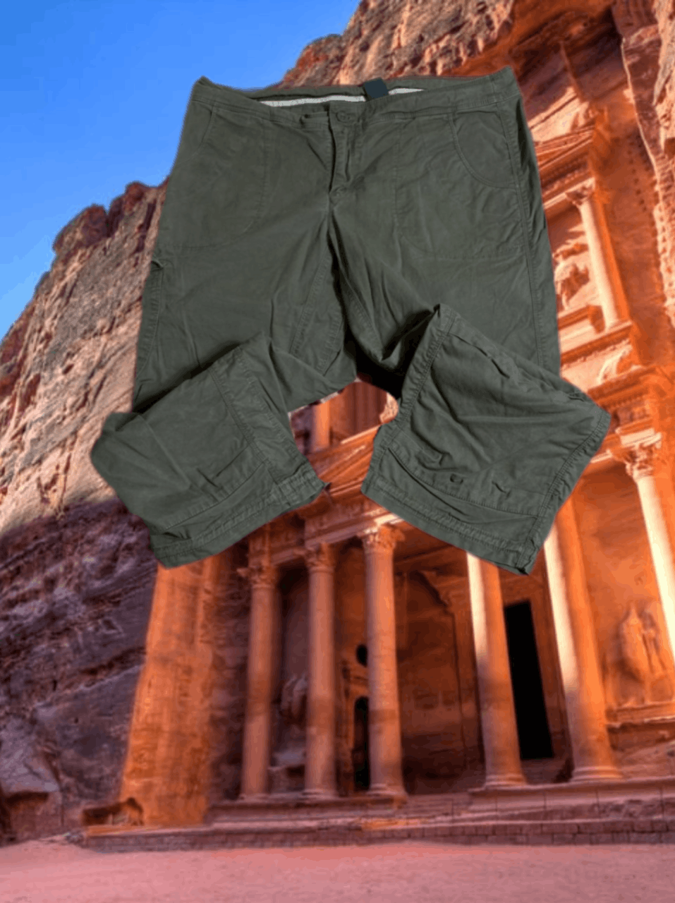 The North Face × Vintage Vintage The North Face Cargo Shorts Outdoor Size US 30 / EU 46 - 1 Thumbnail