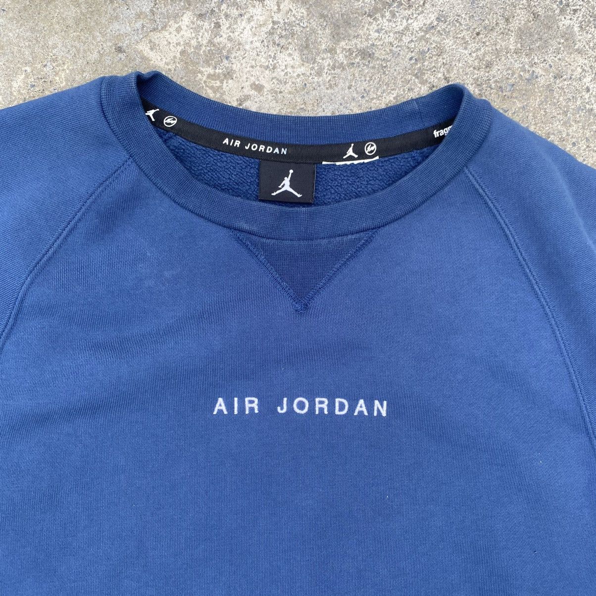 Fragment Design × Jordan Brand Nike Jordan x Fragment Crewneck Size US XXL / EU 58 / 5 - 4 Thumbnail