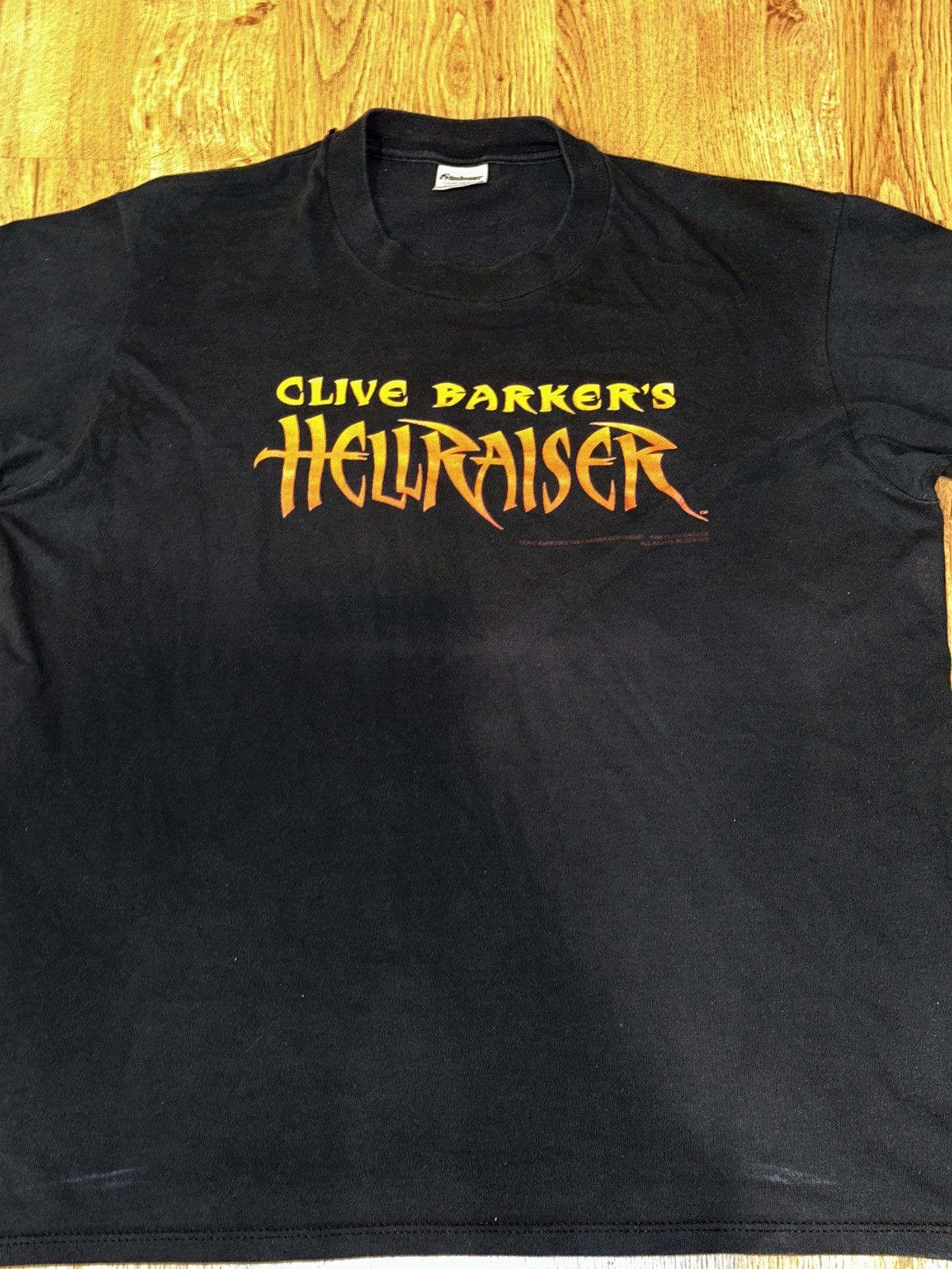 Anime VTG 1990 Clive Barker Hellraiser Horror Tee Pinhead Comic LG Size US L / EU 52-54 / 3 - 2 Thumbnail