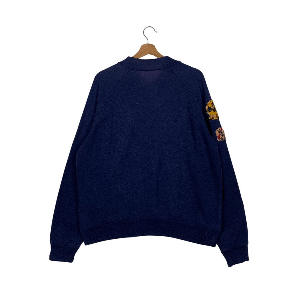 Replay REPLAY Sweatshirt Air Force Patches Sidewinder #1580-C71 Size US M / EU 48-50 / 2 - 7 Thumbnail
