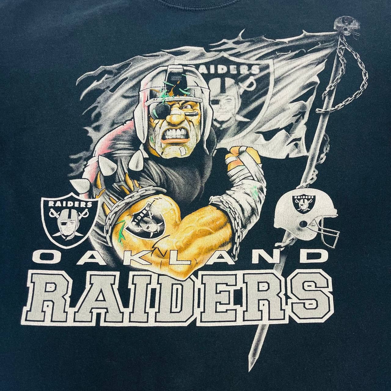 NFL × Vintage Vintage NFL Oakland Raiders Tshirt Size US L / EU 52-54 / 3 - 3 Thumbnail