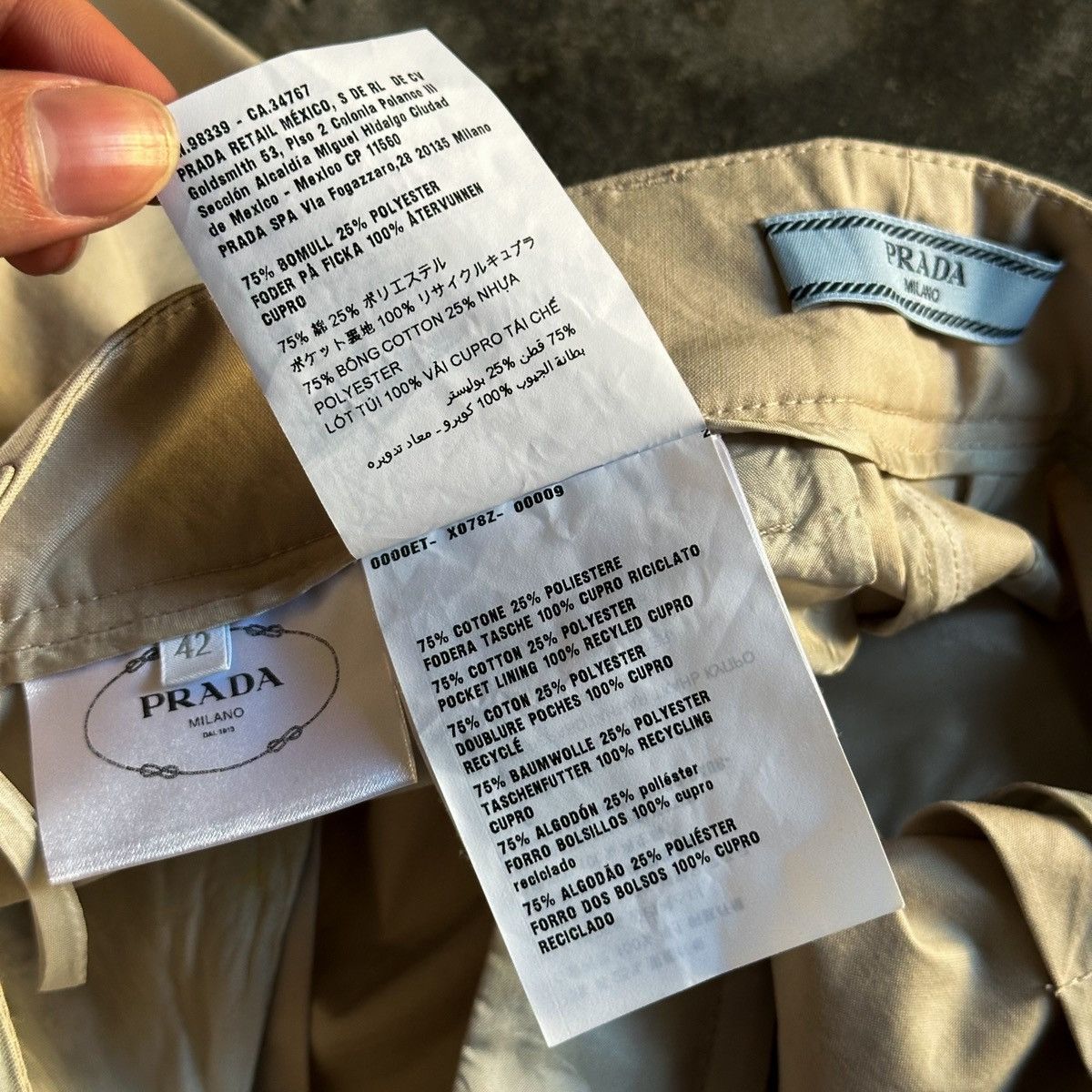 Prada Prada Wide Cargos Size US 28 / EU 44 - 6 Thumbnail
