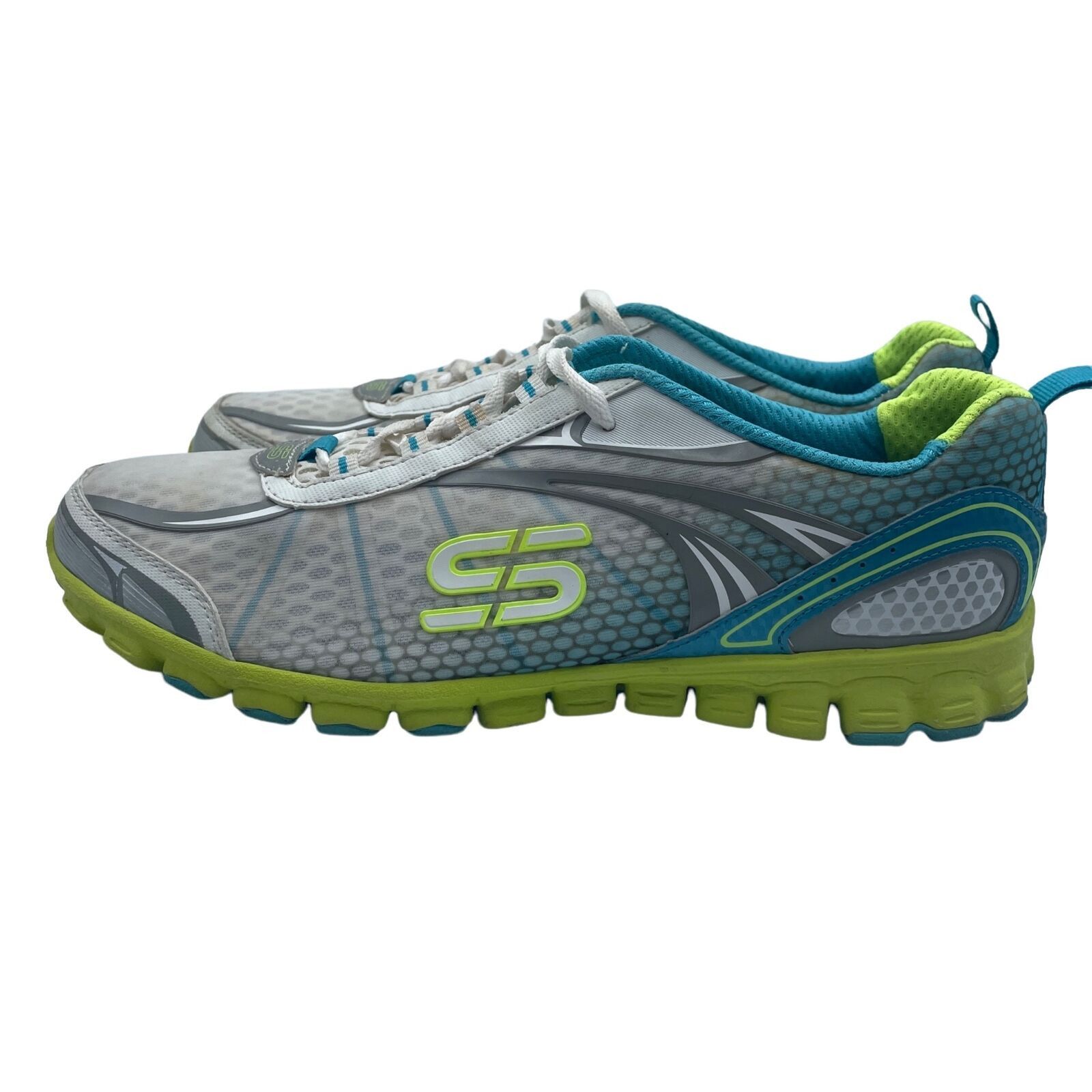SKECHERS Skechers Sport Flex Training Running Shoes Gray Womens 10 Size US 10 / IT 40 - 3 Thumbnail