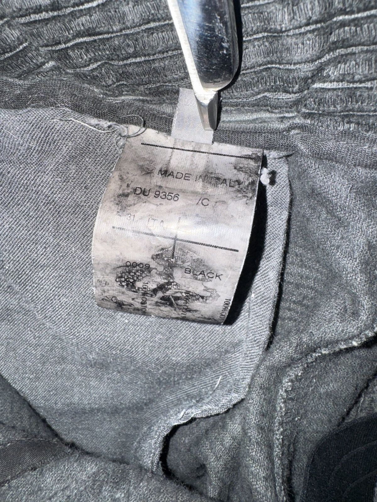 Rick Owens Rick Owens FW09 Corduroy Aircut Denim Size US 31 - 10 Thumbnail