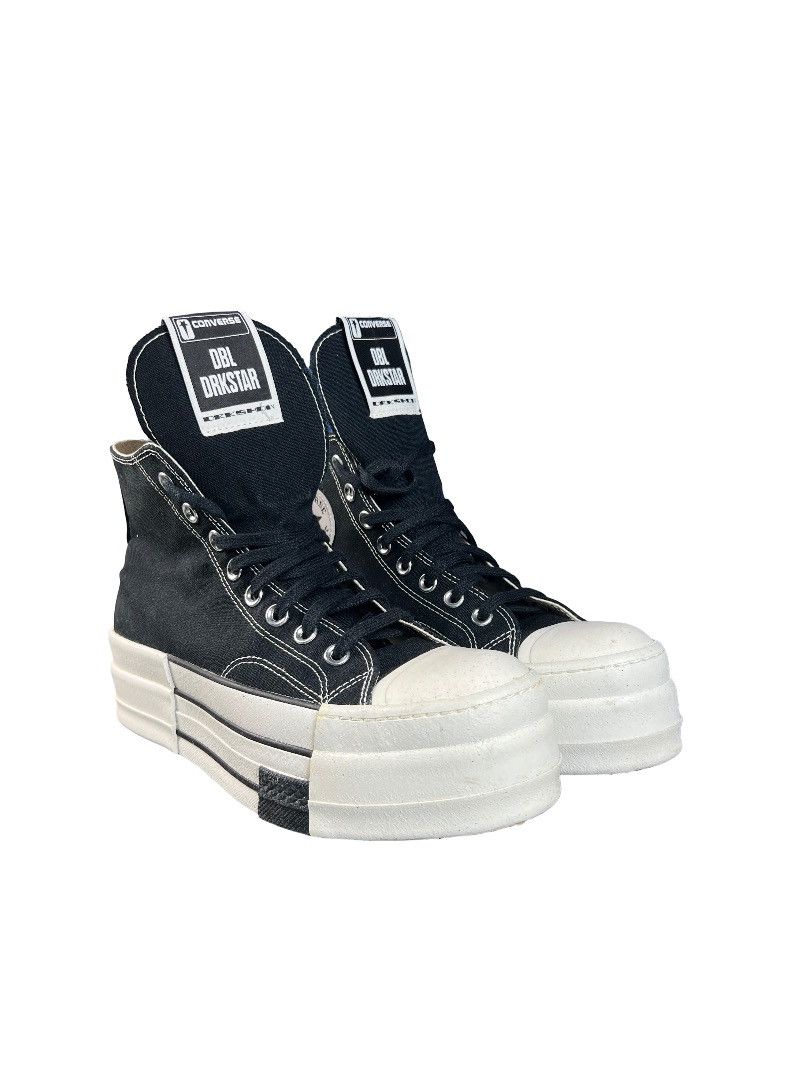 Rick Owens Rick Owens DRKSHDW Dbls Drkstar High Black Size 41.5 / US 8 Size US 8 / EU 41 - 14 Thumbnail
