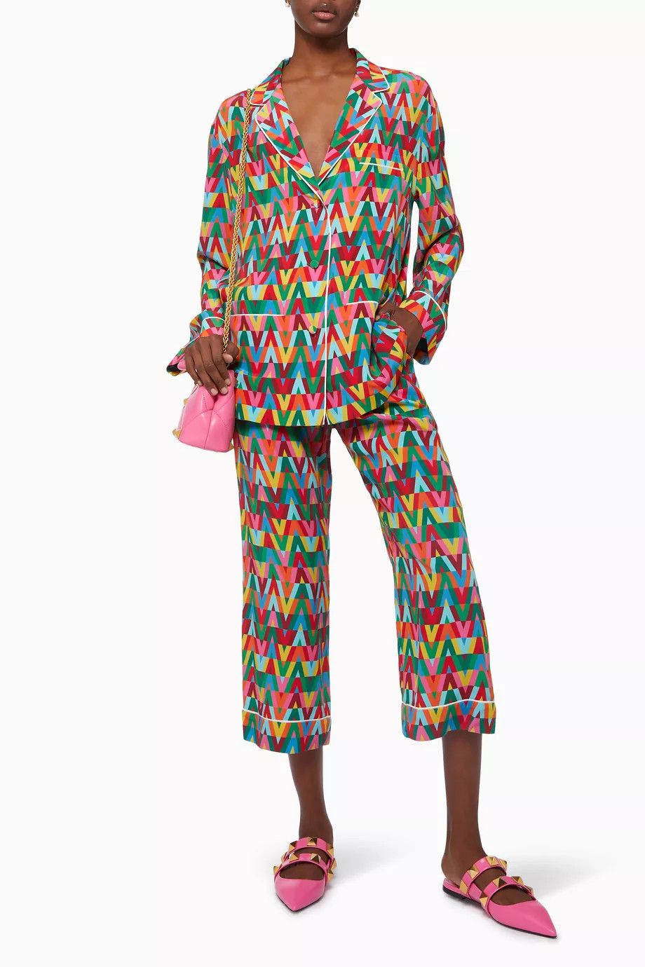 Valentino o1y0326 Jogger in Multicolor Size 28" / US 6 / IT 42 - 3 Thumbnail
