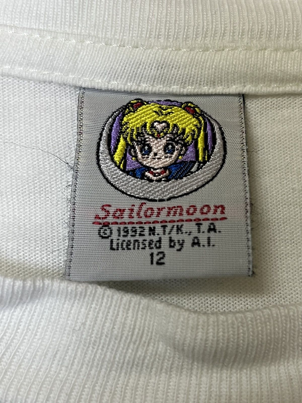 Anime RARE🔥VINTAGE 90s SAILOR MOON ANIME 1992 TEE SHIRT Size US M / EU 48-50 / 2 - 9 Thumbnail